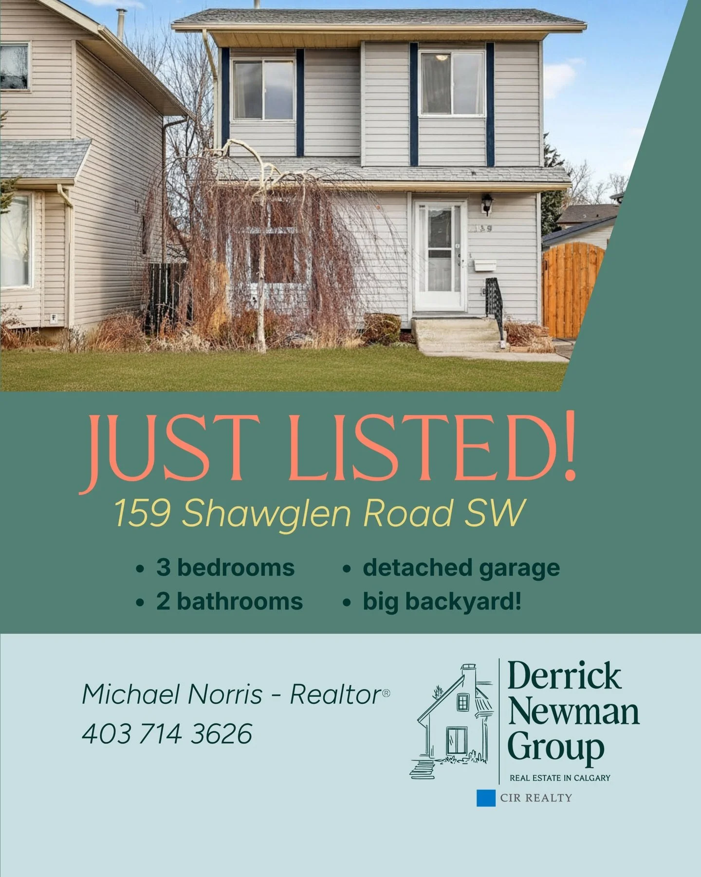 Welcome to 159 Shawglen Road SW! 

$539,000.00

Tucked into Shawnessy - one of those easy, family-friendly neighbourhoods where everything feels close and convenient.

This is a home that simply works &mdash; 3 good-sized bedrooms, a bright main floo