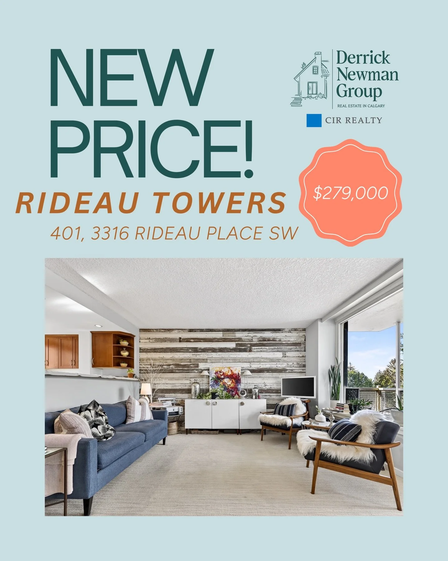 Are you looking for a great condo in an even better location? 😄

Check out our listing in Rideau Towers - walking distance to Mission, downtown, the Elbow River pathways, the Stampede grounds, and more! 👟

This one bedroom, one bath corner unit is 