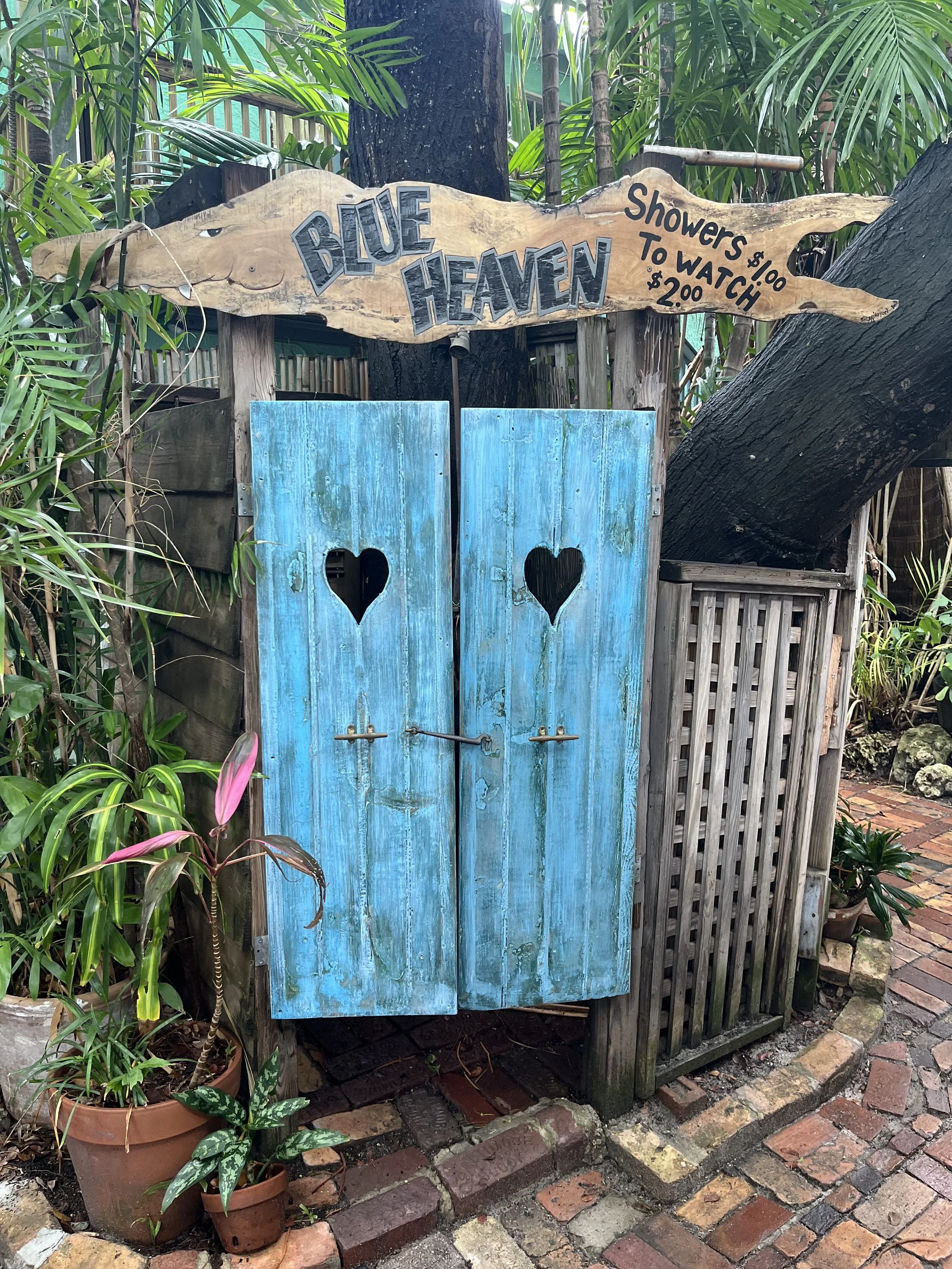 Blue Heaven, Key West. Tropical, unhurried, roosters included.