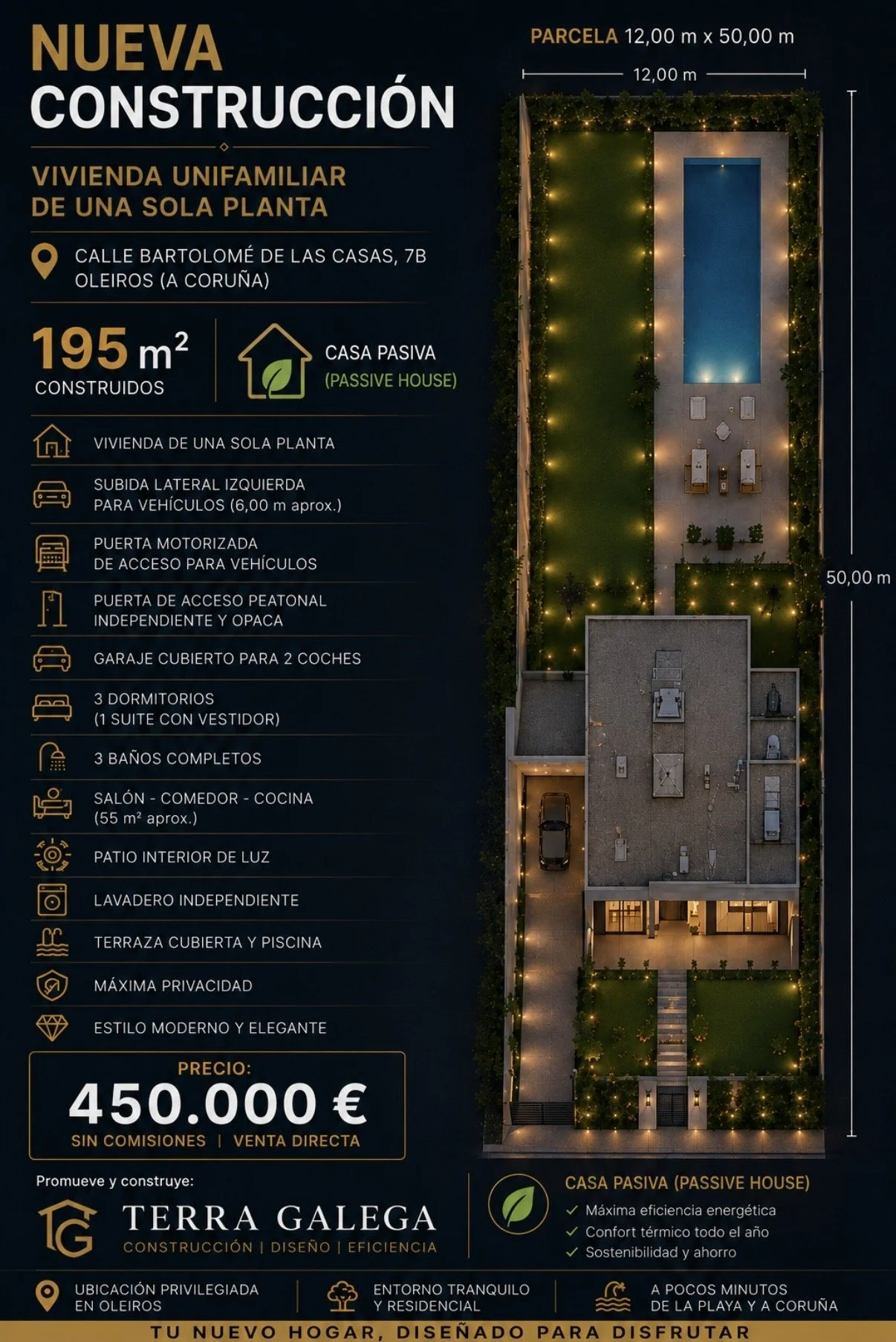 nueva casa oleiros . terra galega
