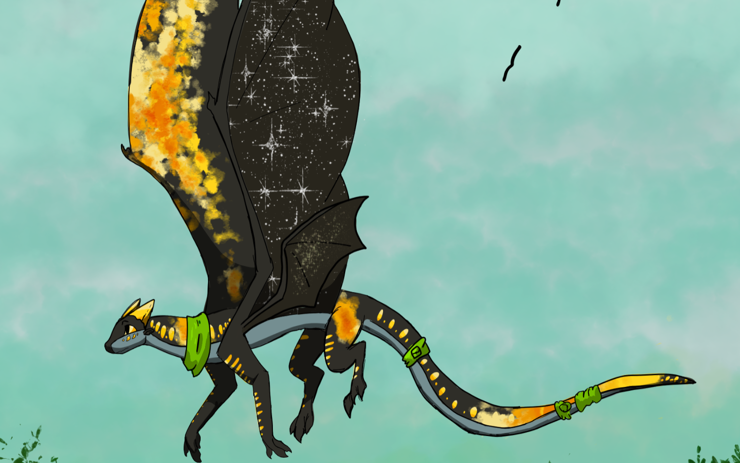 A dragon from Wings of Fire (book series)