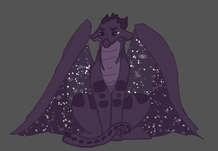 A nightwing from Wings of Fire