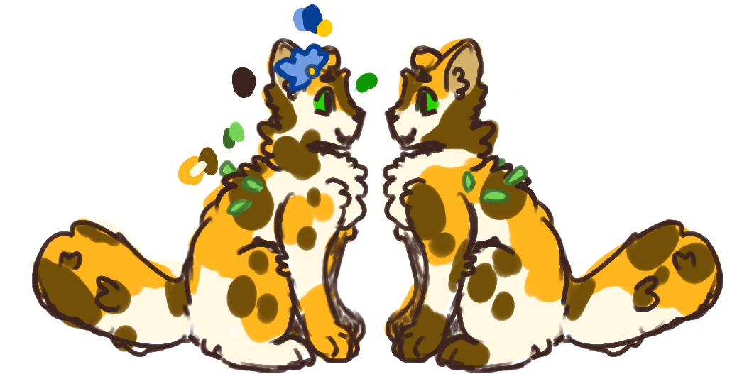 Finally!! Meet Sunnysky!!!! What I look like as a warrior cat. ('cause I'm human, sadly :3)