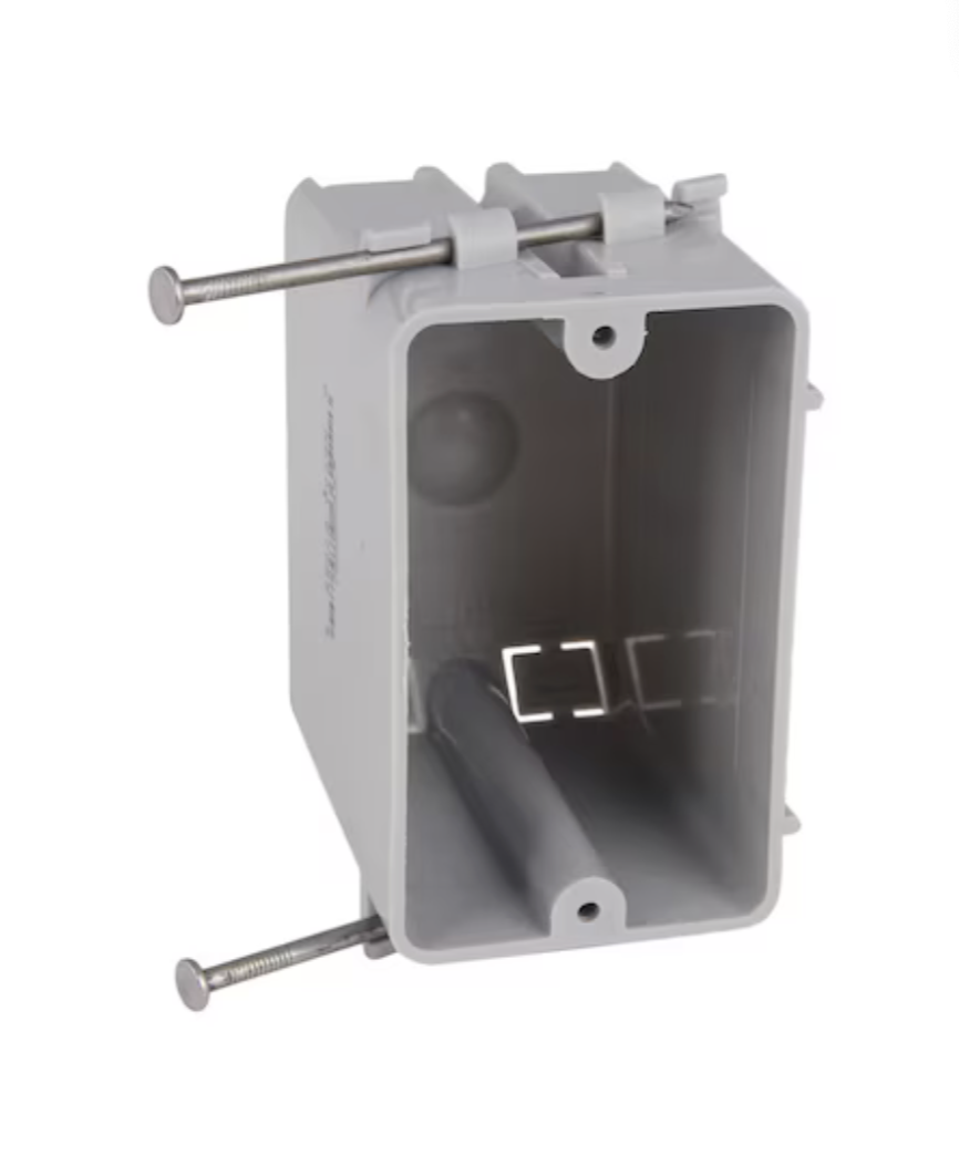 CANTEX EZ20SNW 1G PLASTIC NAIL ON BOX