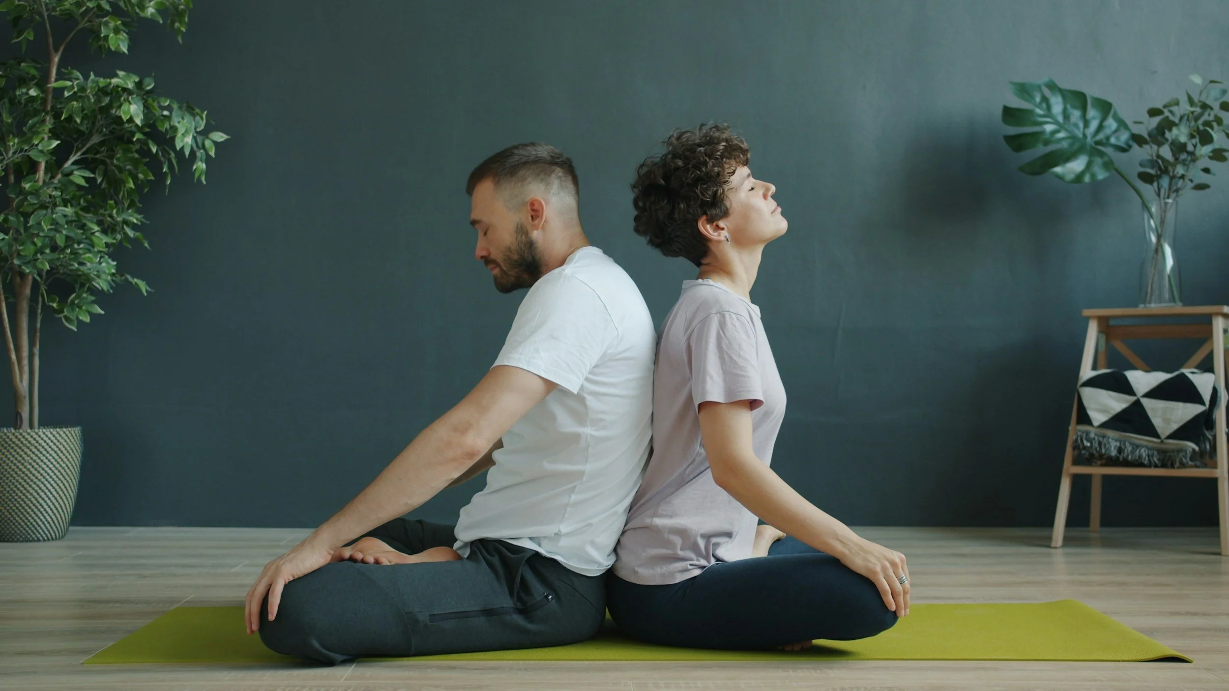 Valentine's Day Couple's Yoga