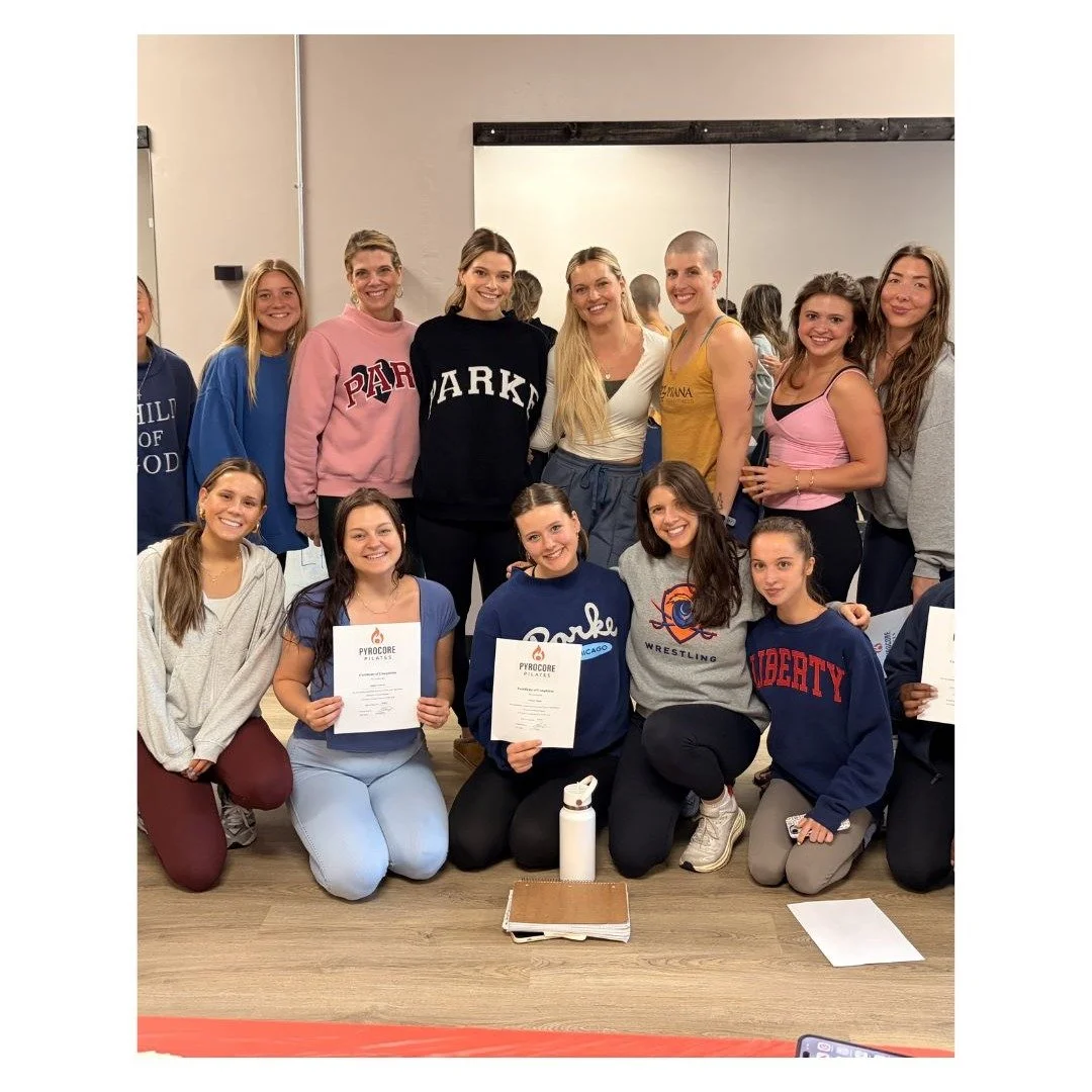 🔥 Something special happened this weekend&hellip;

We graduated our first-ever PyroCore Pilates&trade; Mat Level 1 class&mdash;and it exceeded expectations.

19 people walked in ready to learn&hellip;
By Day 2, they were teaching, moving with confid