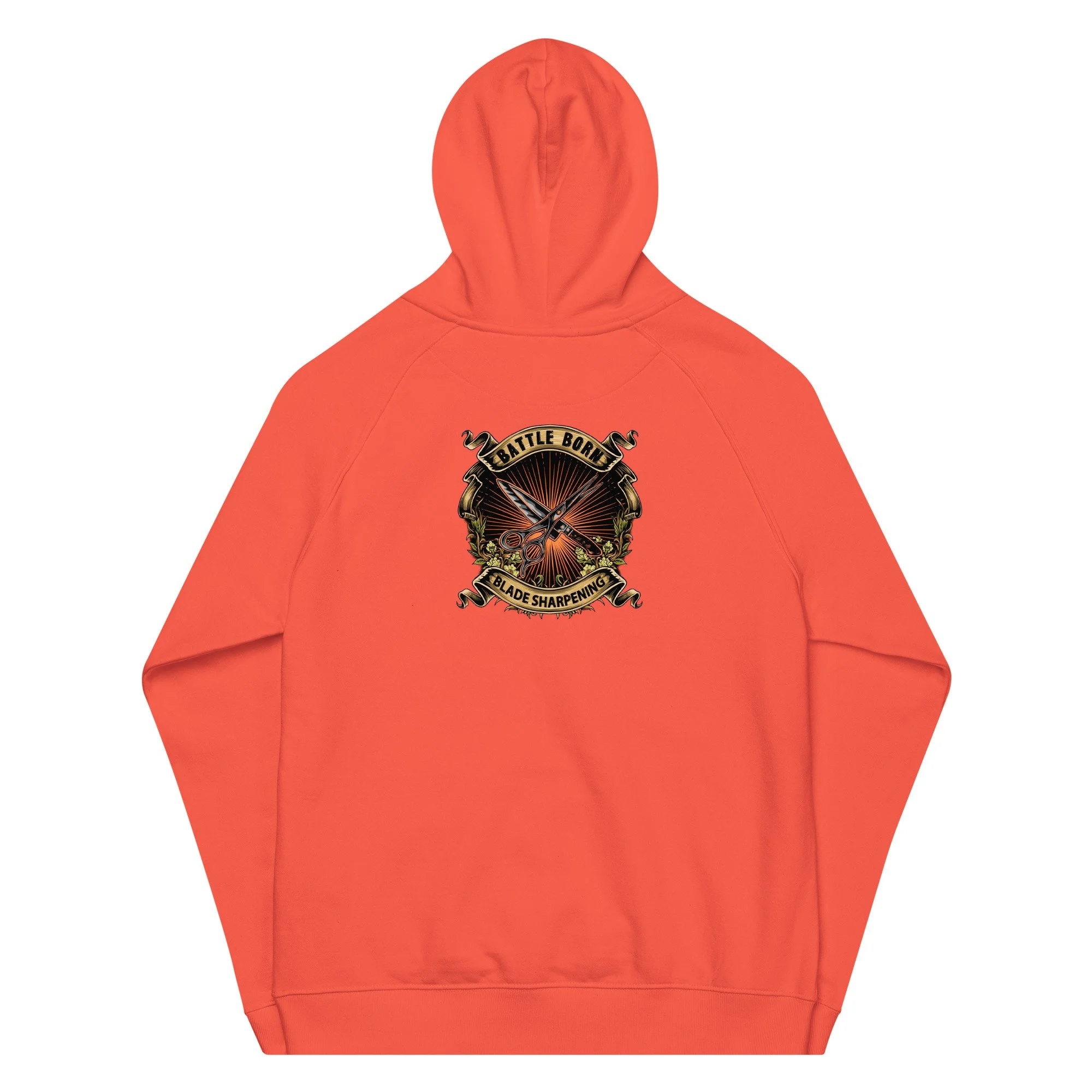 Sharpener Chest and Logo Back Hoodie