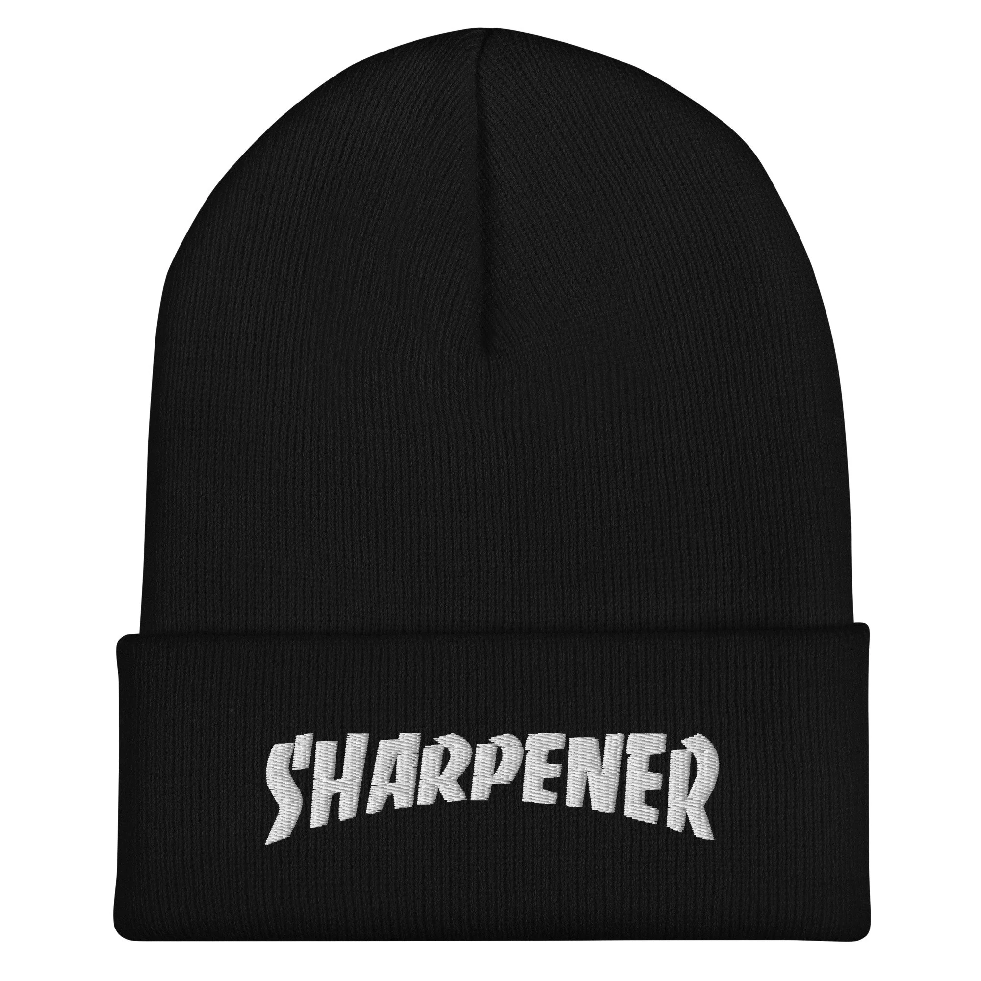 Sharpener Beanie - White Embroidery