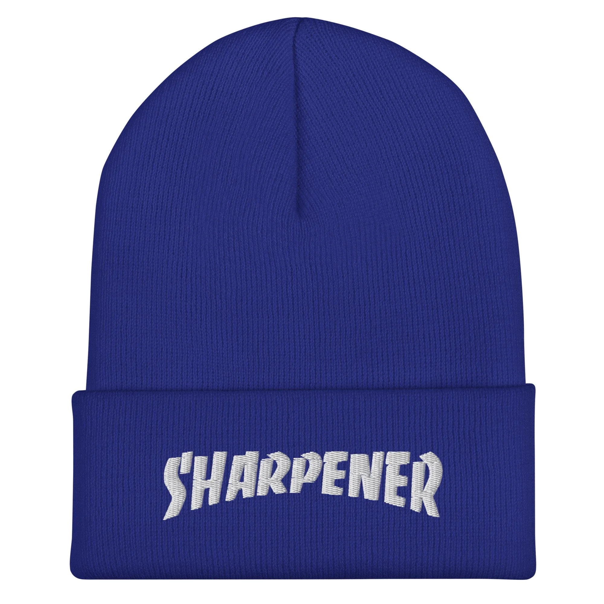 Sharpener Beanie - White Embroidery