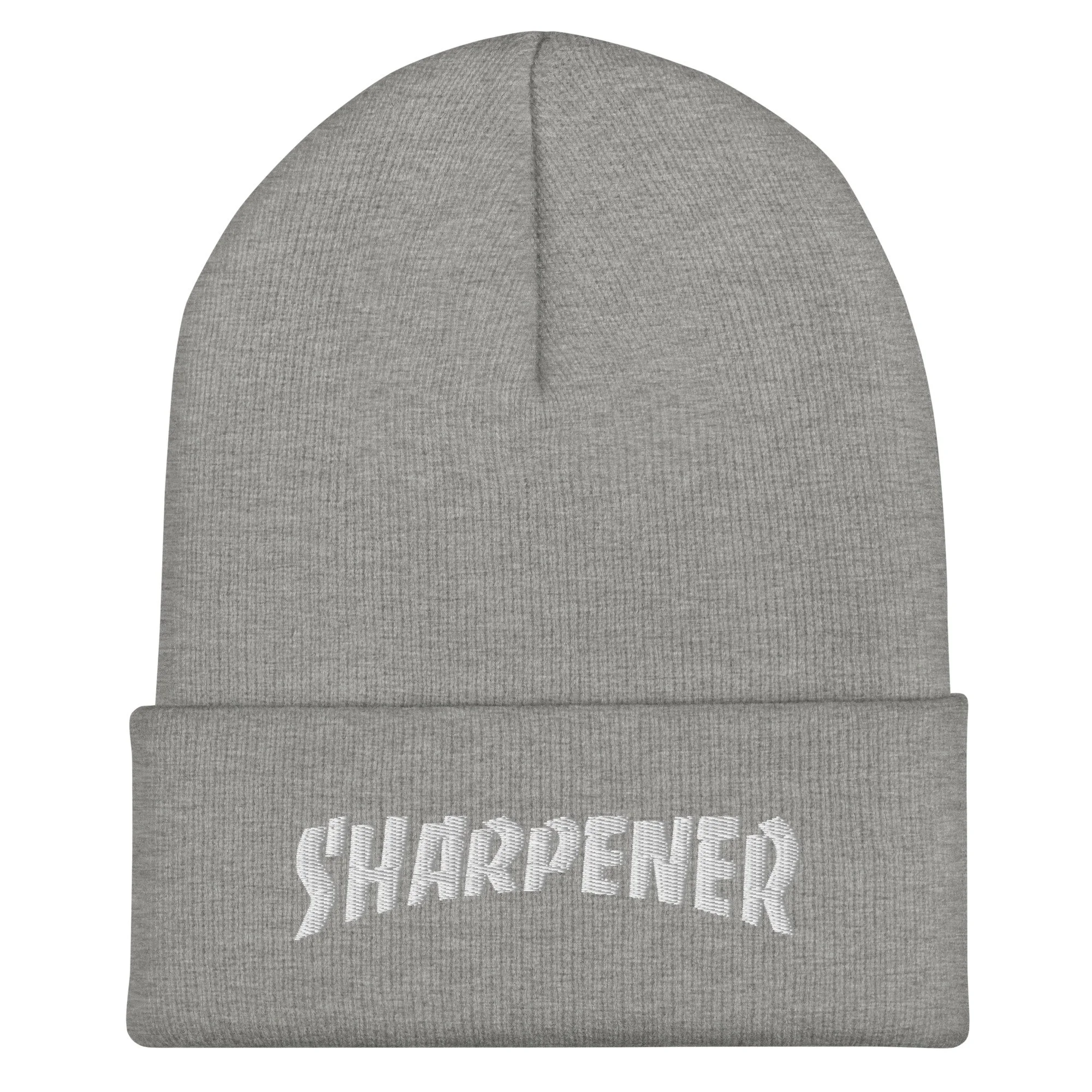 Sharpener Beanie - White Embroidery