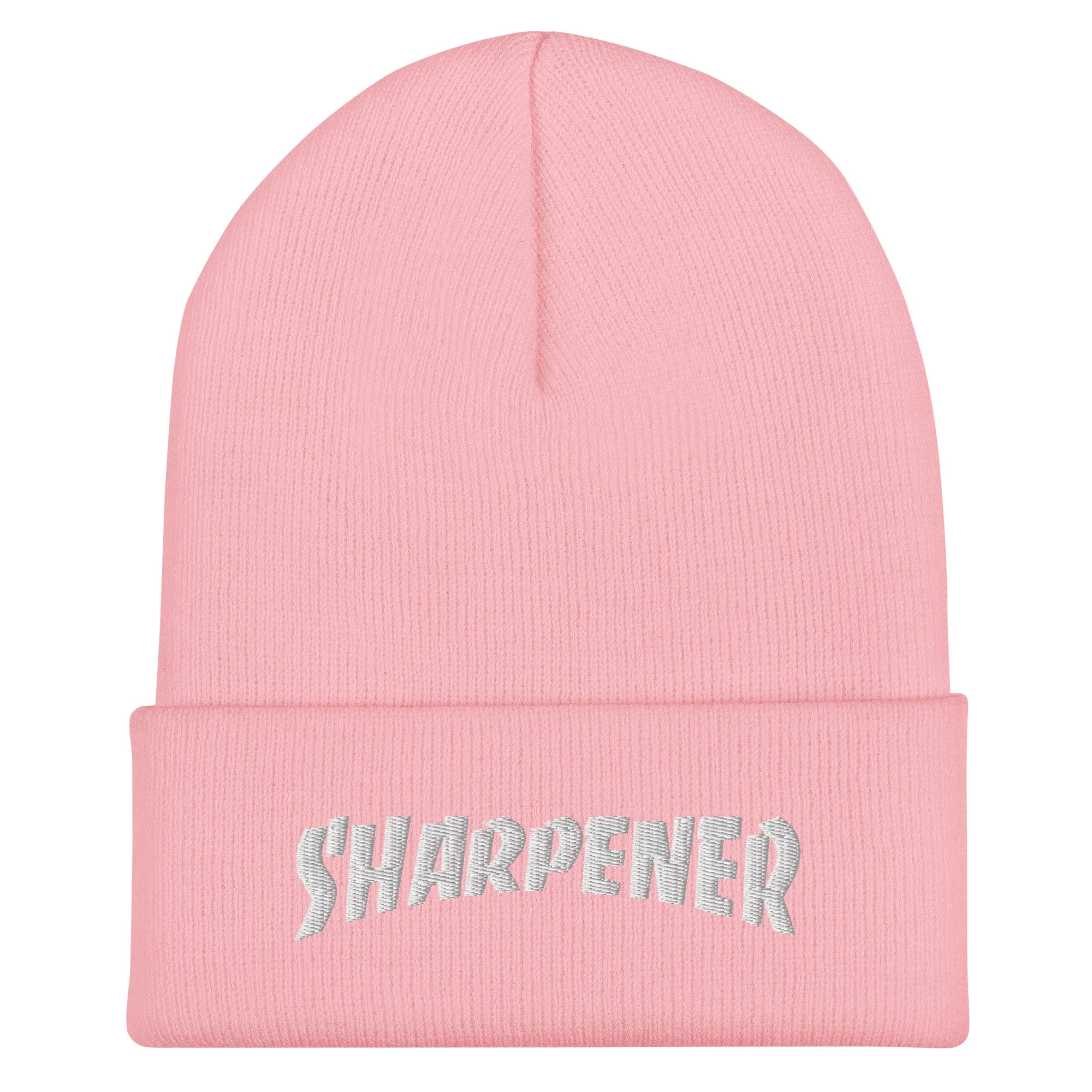 Sharpener Beanie - White Embroidery