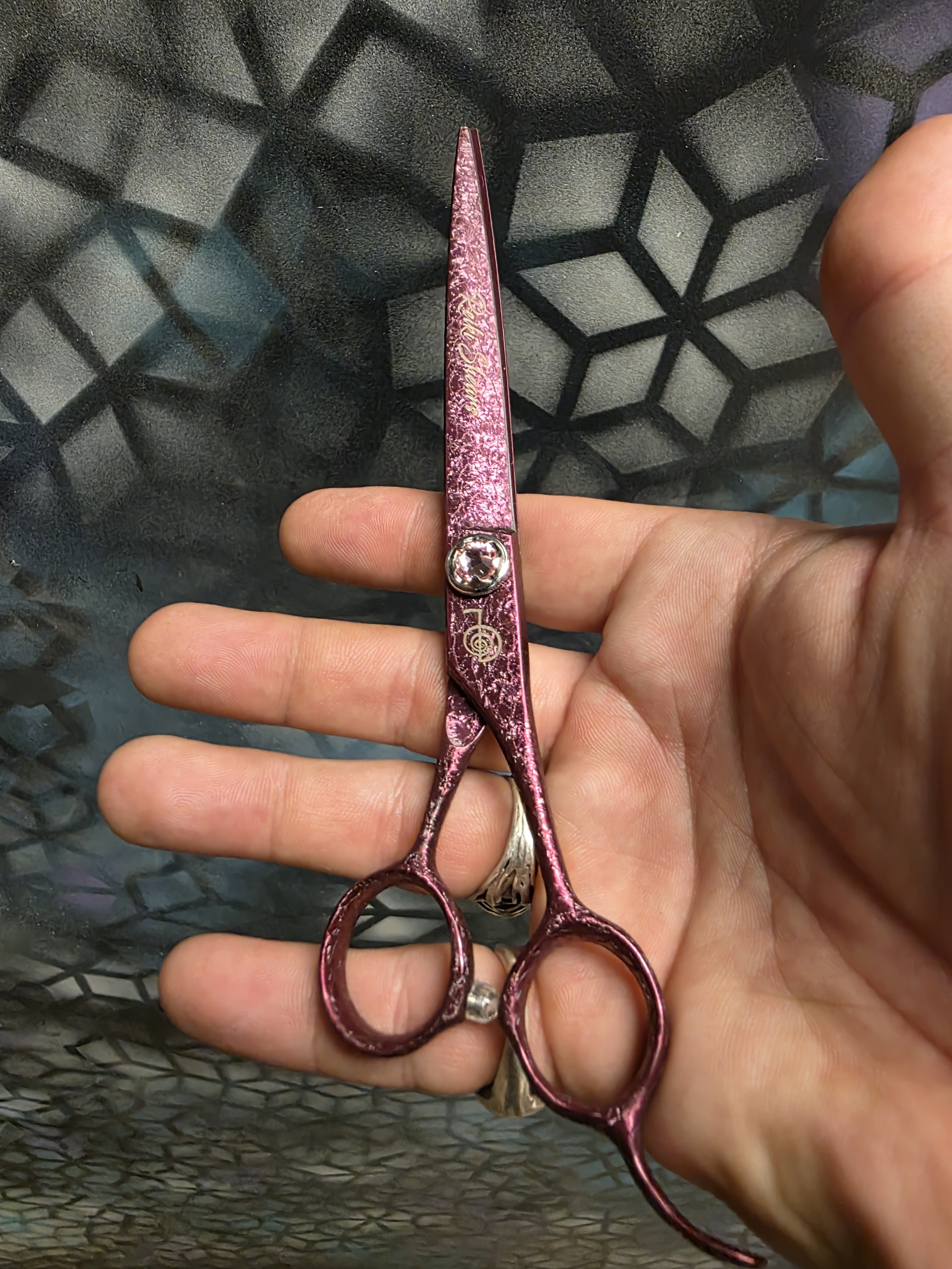 Reiki Shears - Pink Unicorn Reverse Blender