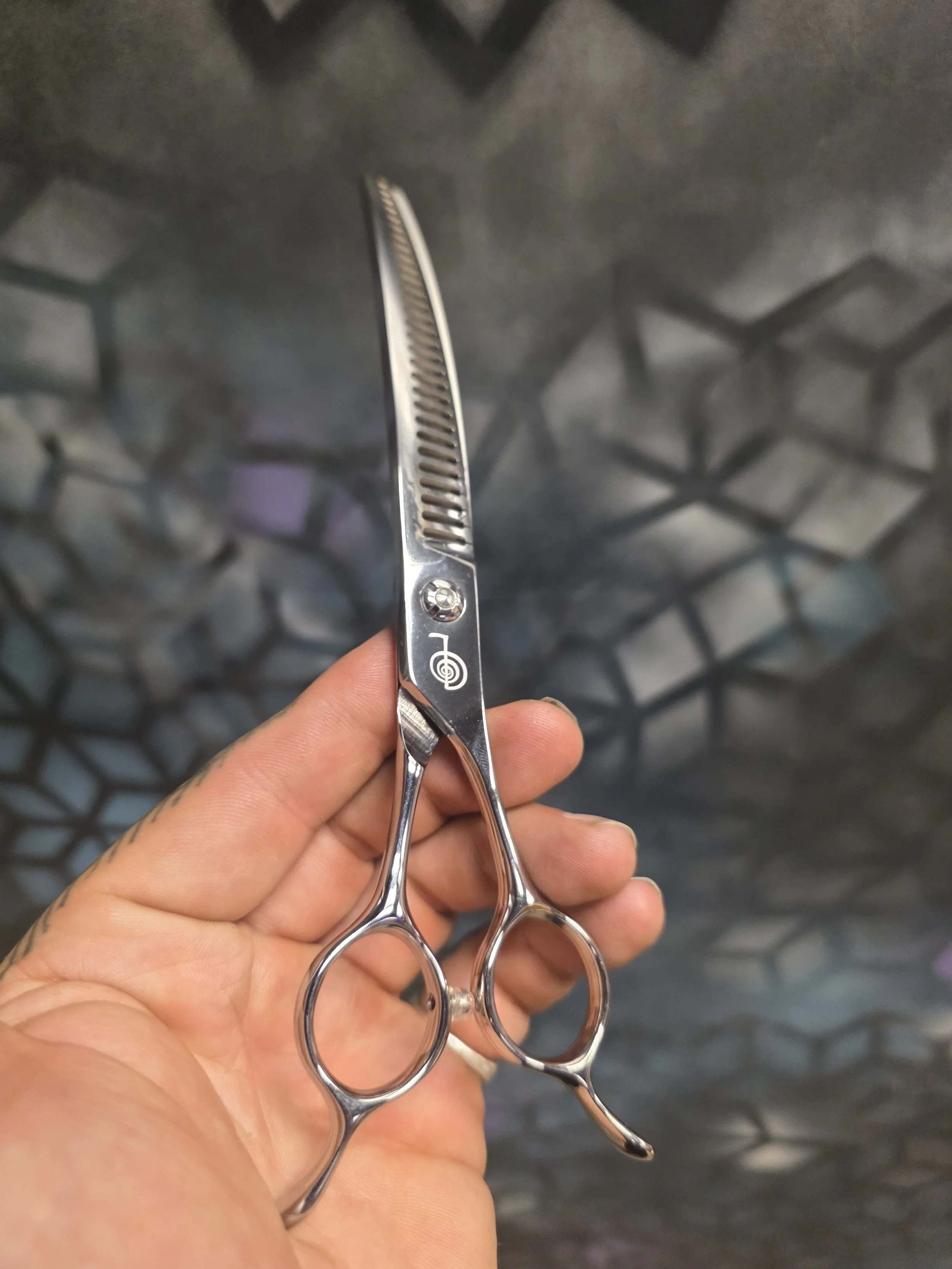 Reiki Shears - Curved Chunker  - Money Maker Series