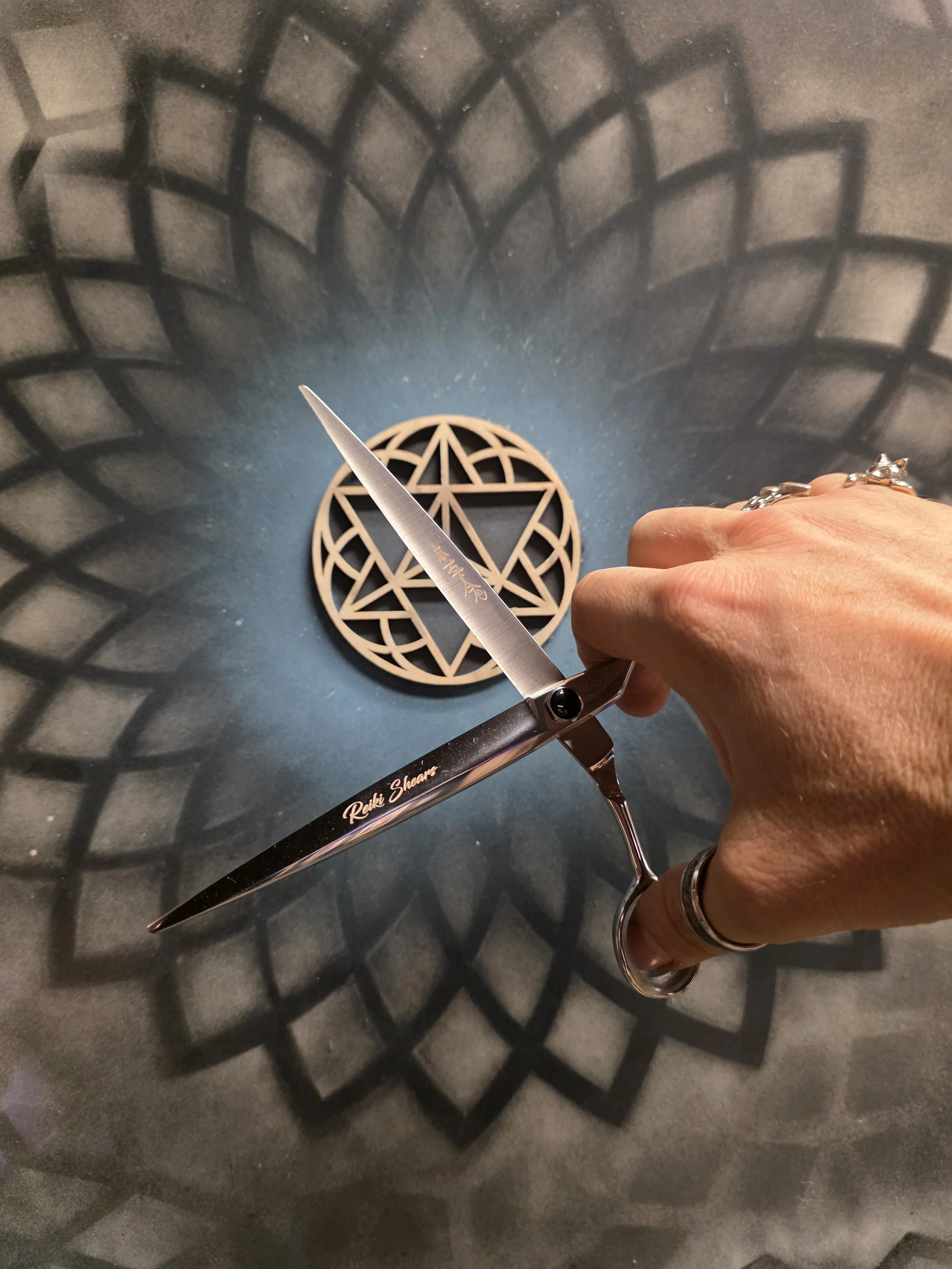 Reiki Shears Axis Series 8 Inch Grooming Straights