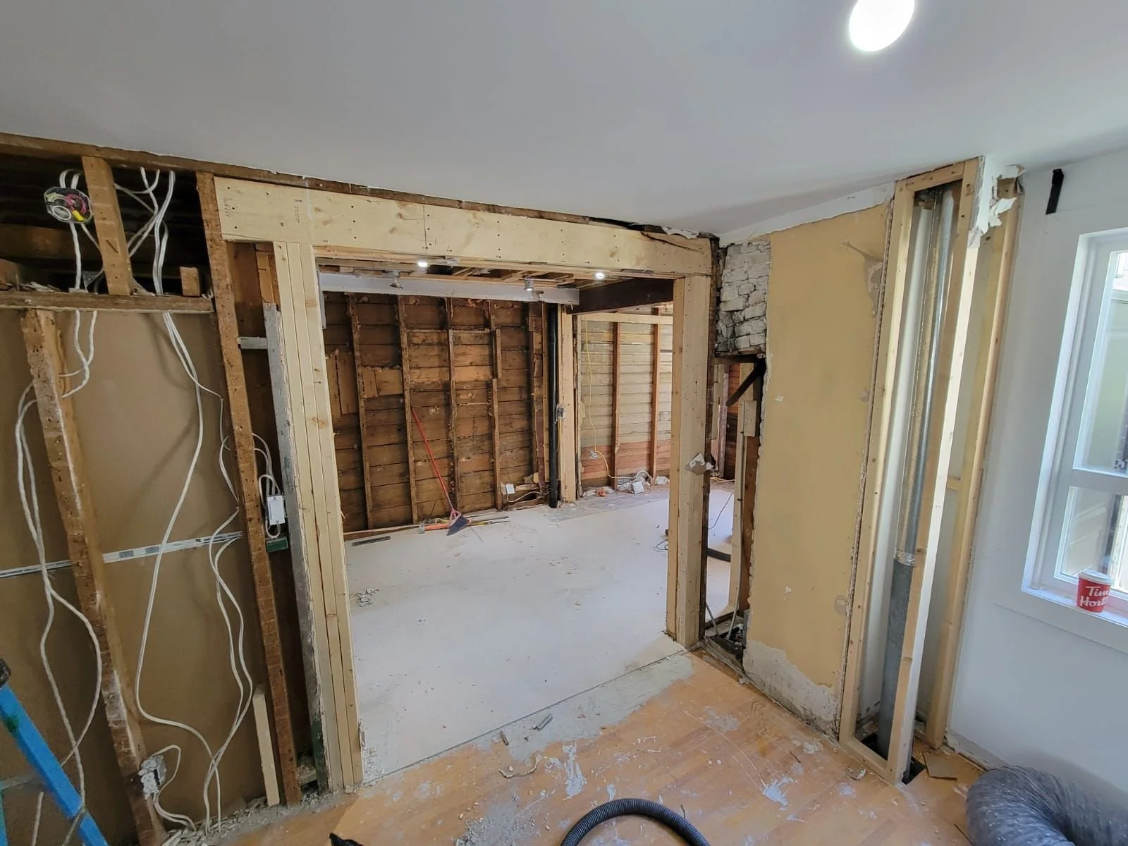 Initial wall demo