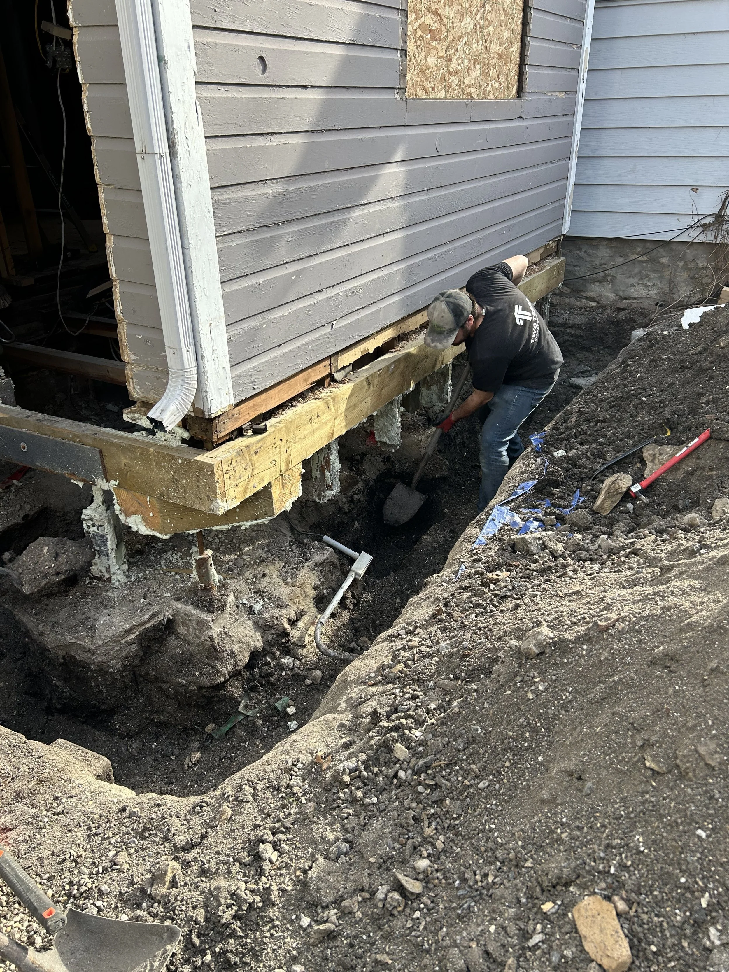 Excavating