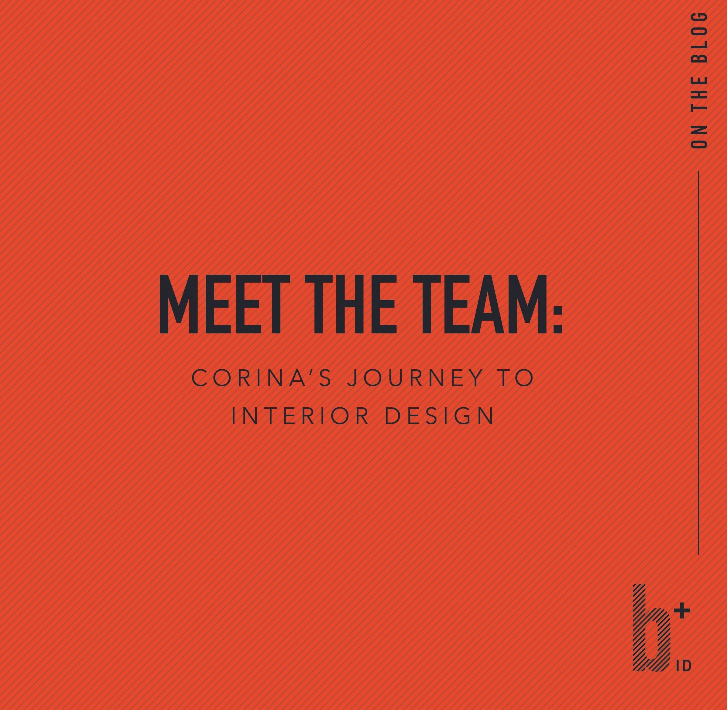 Meet the Team: Corina’s Journey to Interior Design