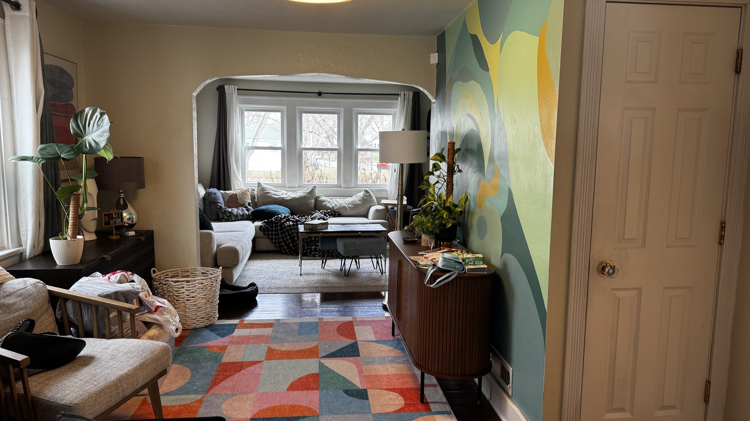 Sitting Room - Future Kitchen - Before