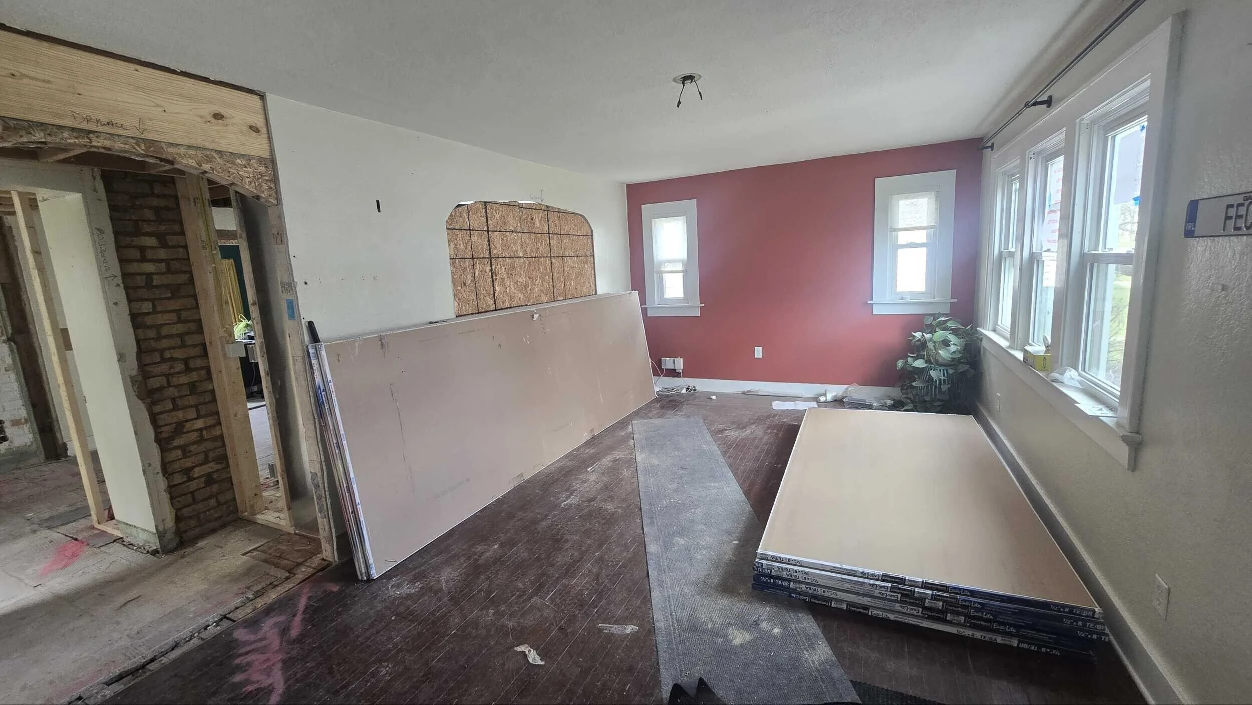 Living Room - During