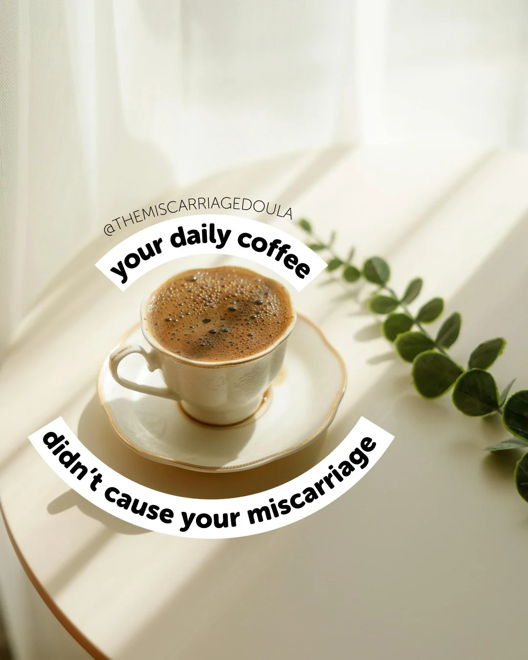 when I was trying to conceive for over a year and finally got pregnant for the first time, I was strict on all of the &ldquo;don&rsquo;ts&rdquo; with pregnancy
❌ coffee
❌ deli meat
❌ sushi

then when the first miscarriage happened, I felt resentful b