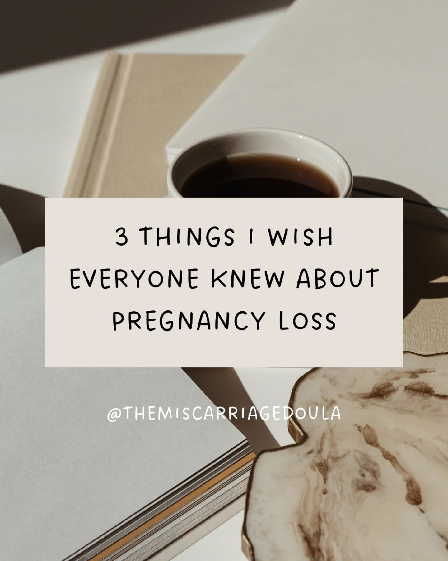 As a bereavement doula, there are so many things that the "outside world" doesn't understand about pregnancy loss.

The biggest misconception is about the depths of pregnancy-loss specific grief. It's a complex thing that is hard to stuff i