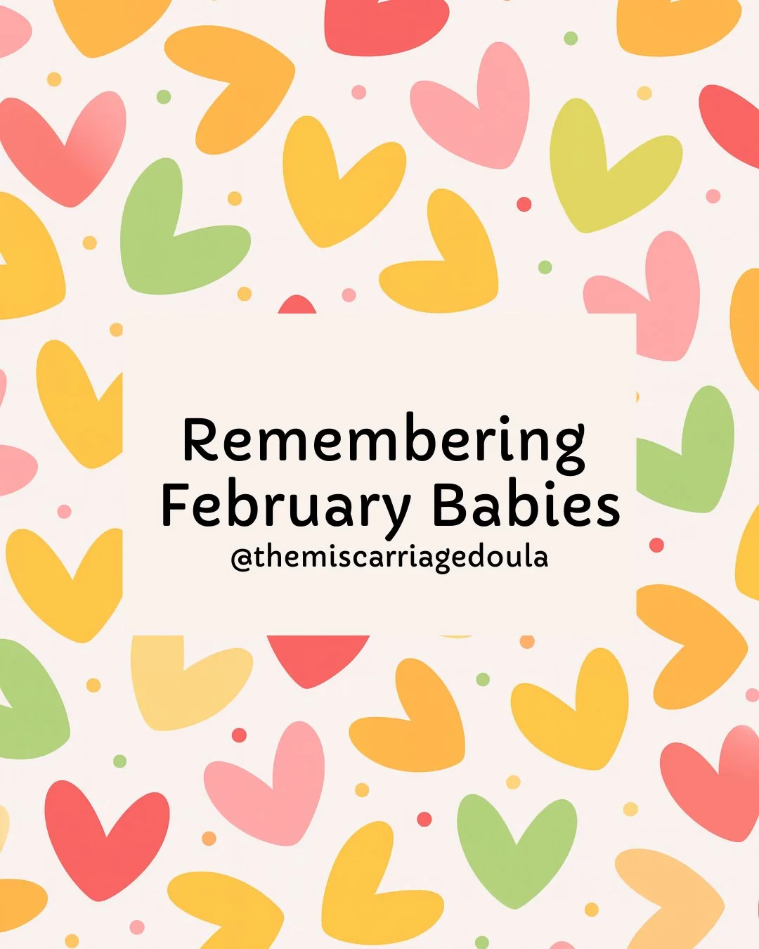 REMEMBERING FEBRUARY BABIES ❤️💔 This post is for us to honor and remember babies that we either lost in February (of any year) or that were supposed to be born in February (of any year)

To honor your baby / babies, you can comment on this post with