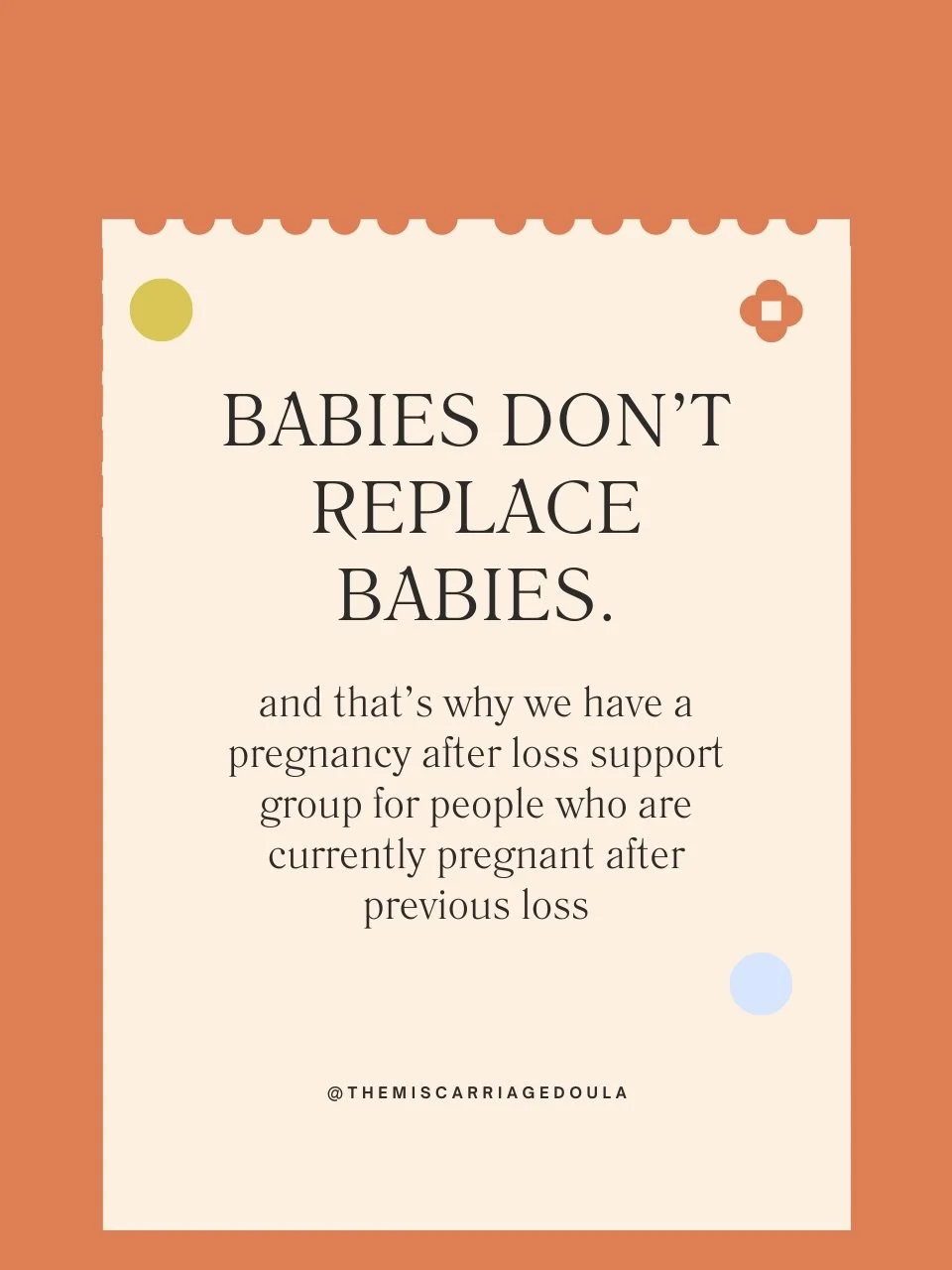 If you&rsquo;re pregnant after loss and seeking a community of others who get how lonely, isolating and scary PAL (pregnancy after loss) can be &mdash; look no further!

The next cohort of our PAL support group starts in a few weeks and we have 6 spo