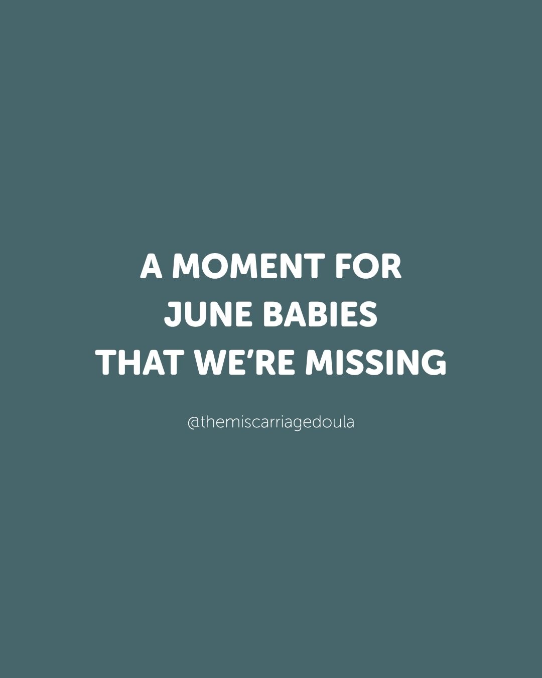 When you&rsquo;ve experienced the loss of a pregnancy, a baby, or a child, the month you last held them in your body&mdash;or the month you expected (and hoped) to bring them home&mdash;can carry immense weight.

This post is meant to be a space wher
