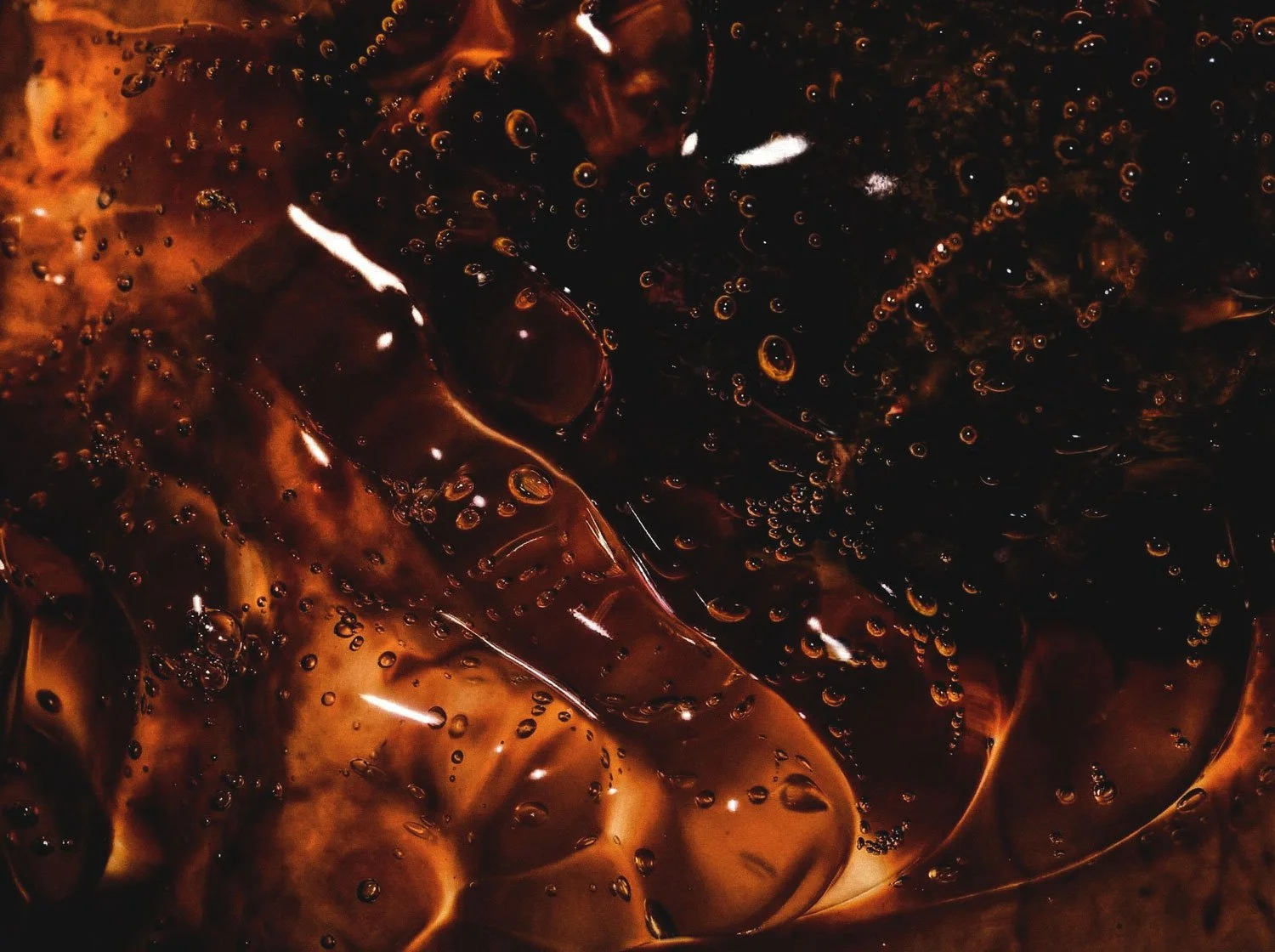 Purist Honey up close showing dark color and texture