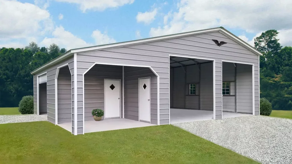 38x30x12 with 12' Lean-To