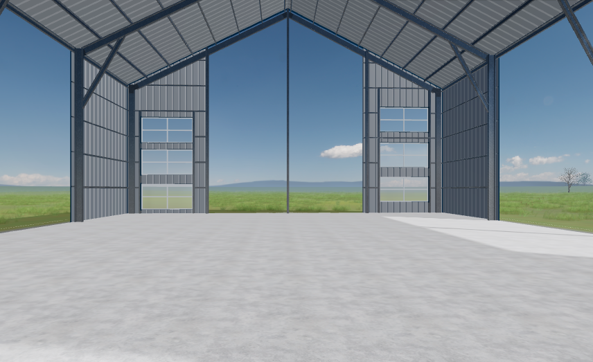 100x150x20 - Aircraft Hangar