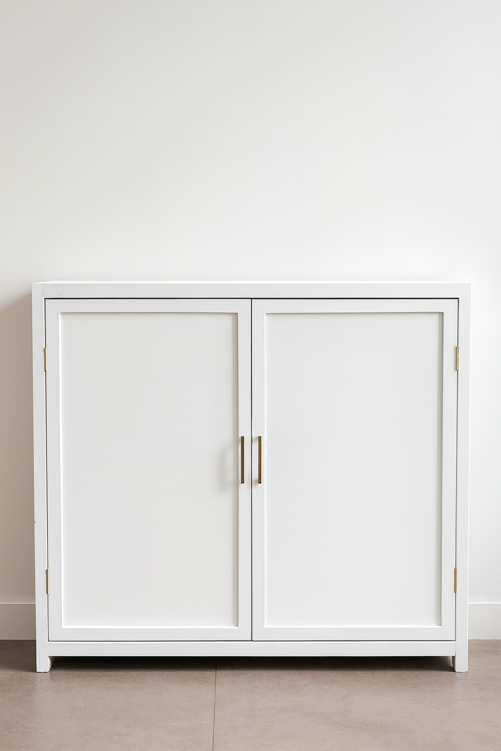simple white cabinet