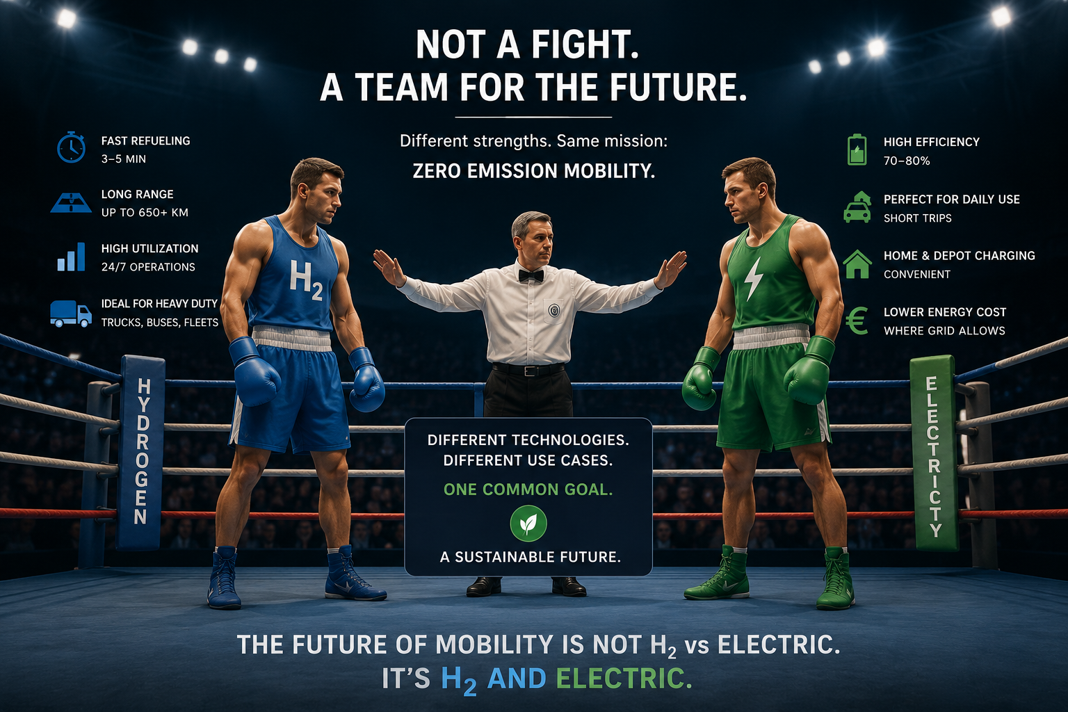 Hydrogen Mobility: Beyond the Noise, Beyond the Ideology