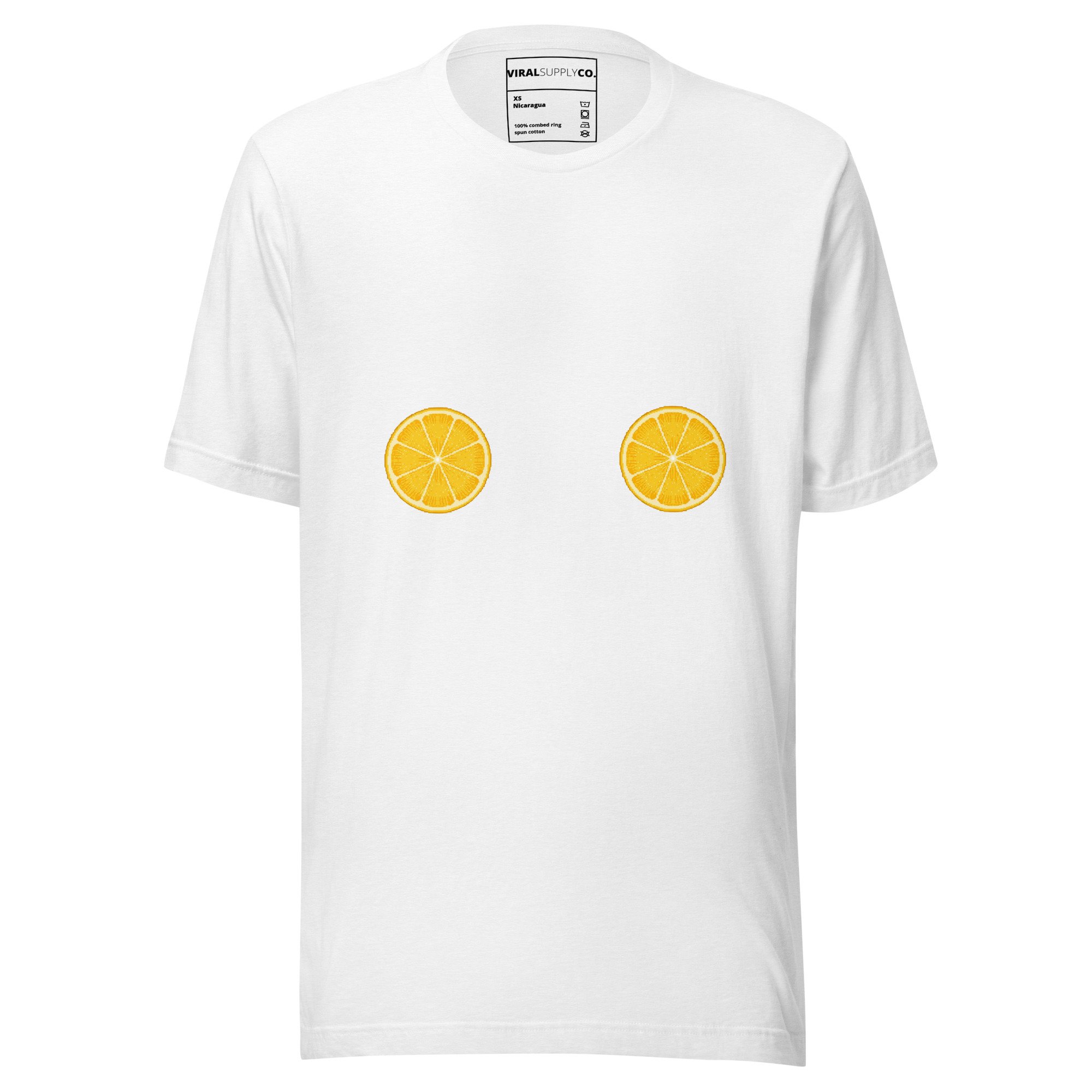 orange shirt, cute t-shirt, pixel orange tee, citrus aesthetic, retro pixel tee