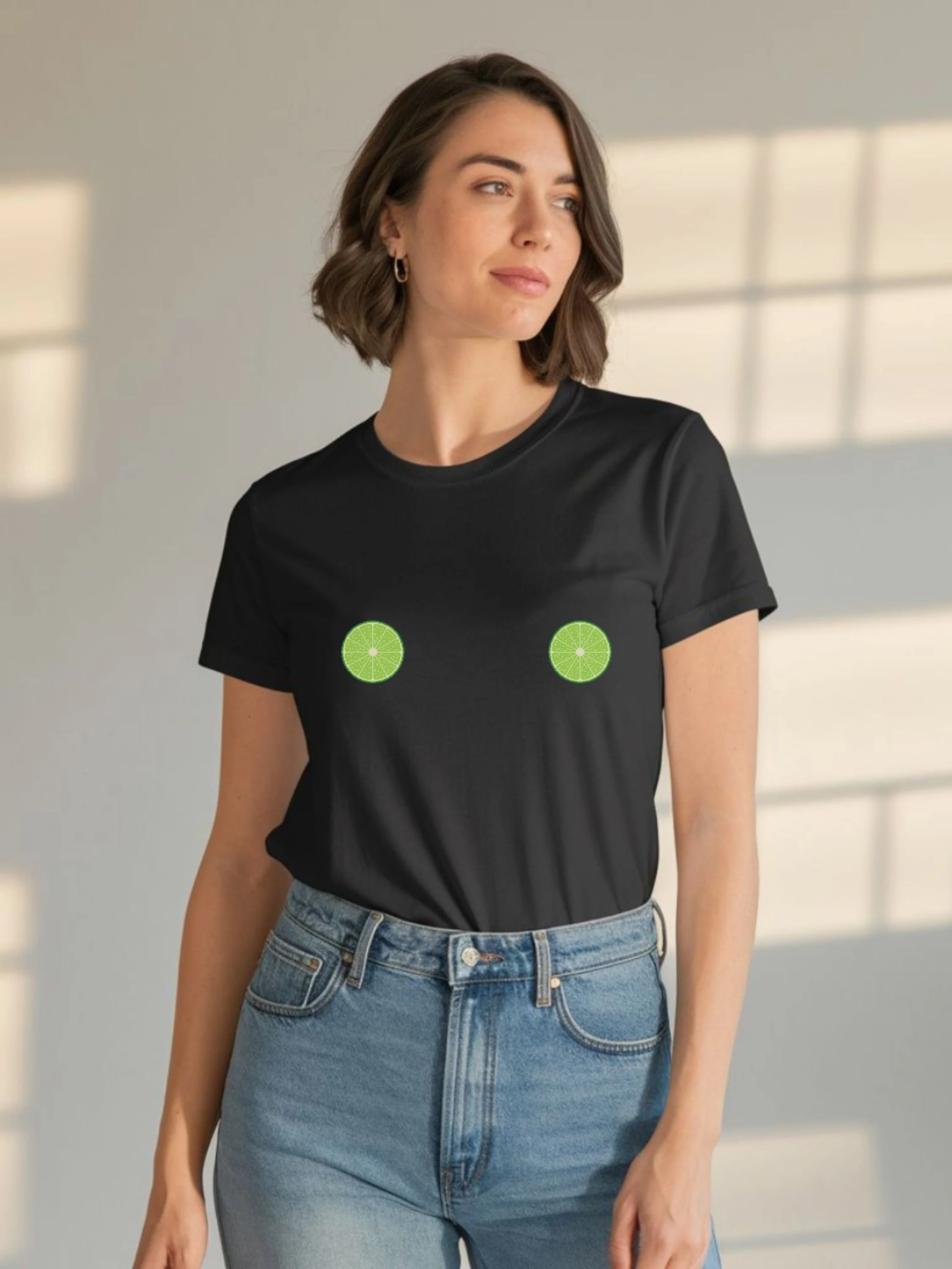 Feelin’ Sublime – Lime Pair Pixel Tee