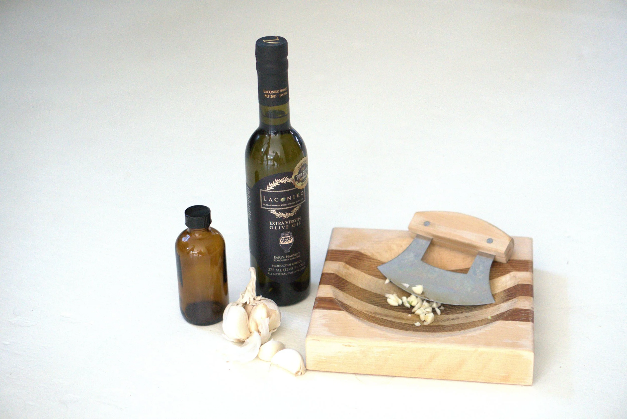 Garlic Olive Oil Tincture