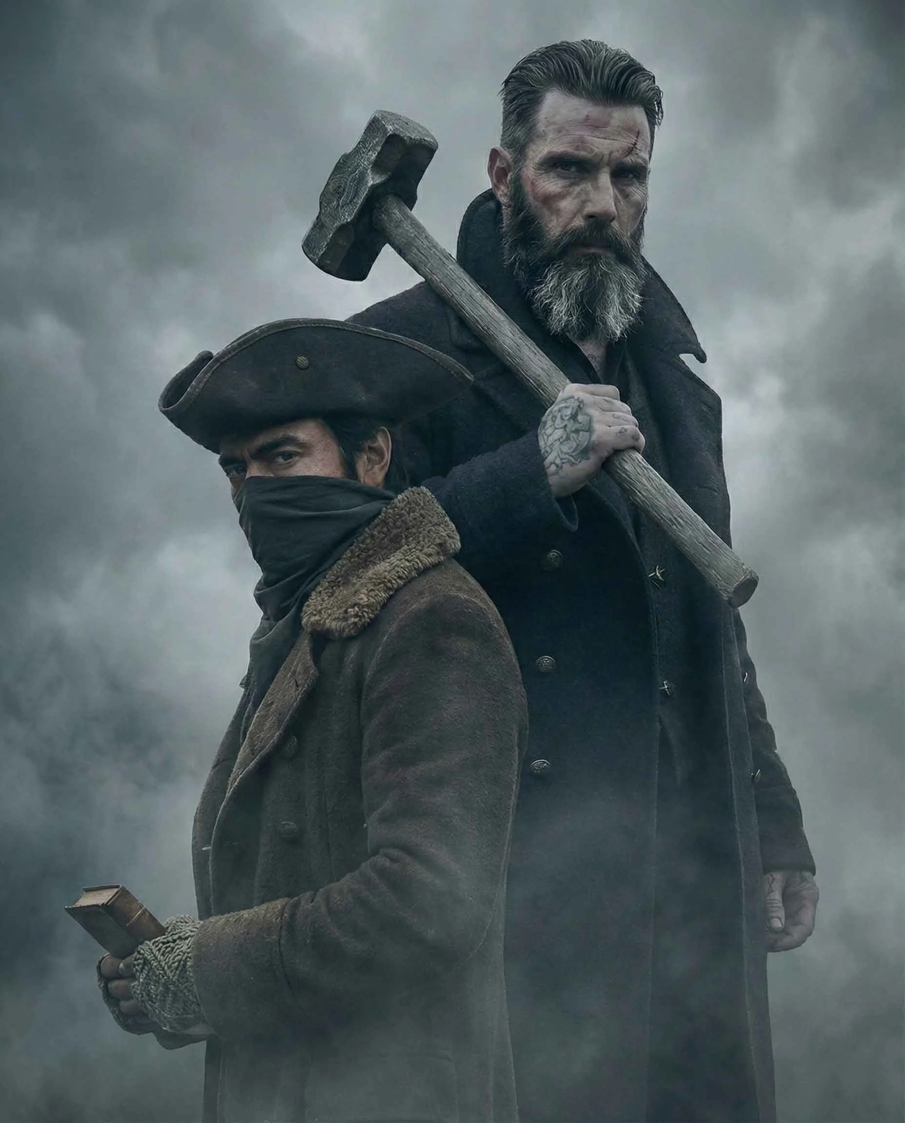 Captain Ironbeard and his first mate, Santiago