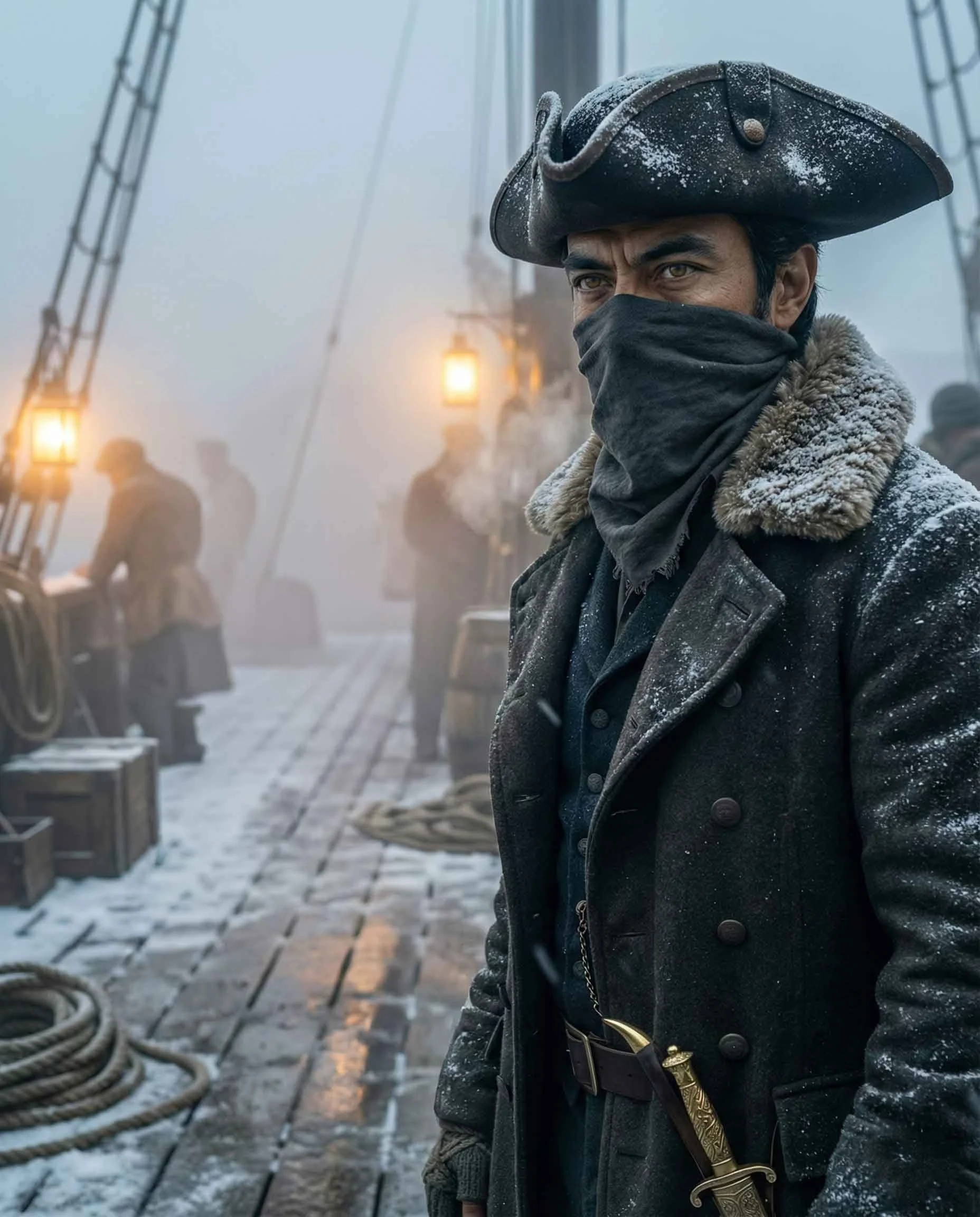 The Stranger looking at young blood