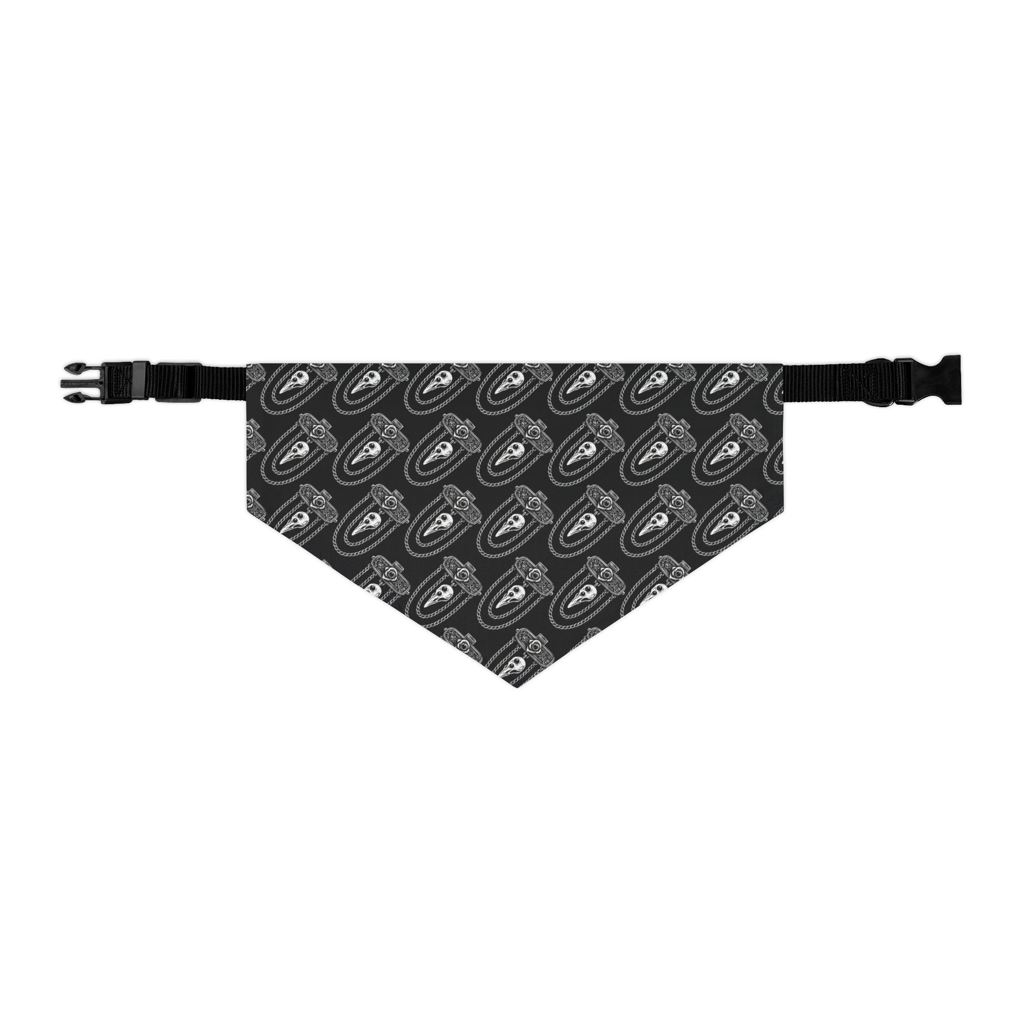 Rose Whispered Chain — Pet Bandana Collar