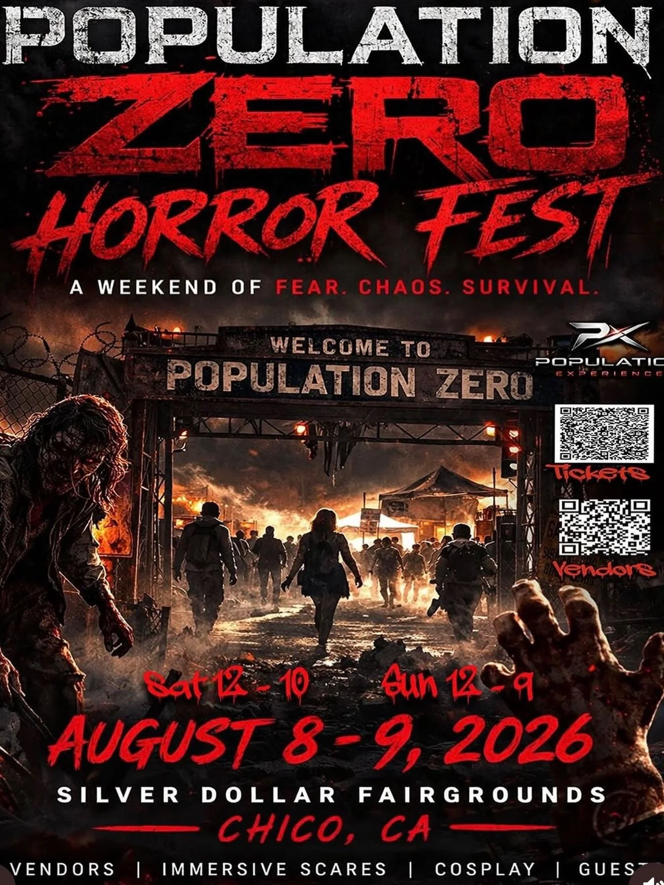 This Summer, are you ready for some chills, some thrills, and some kick ass jewelry!??

I&rsquo;m super stoked to be joining all excitement with the Population Zero Horror Fest!

Coming your way Chico! Mark your calendars for 
Aug 8 &amp; 9!

See you