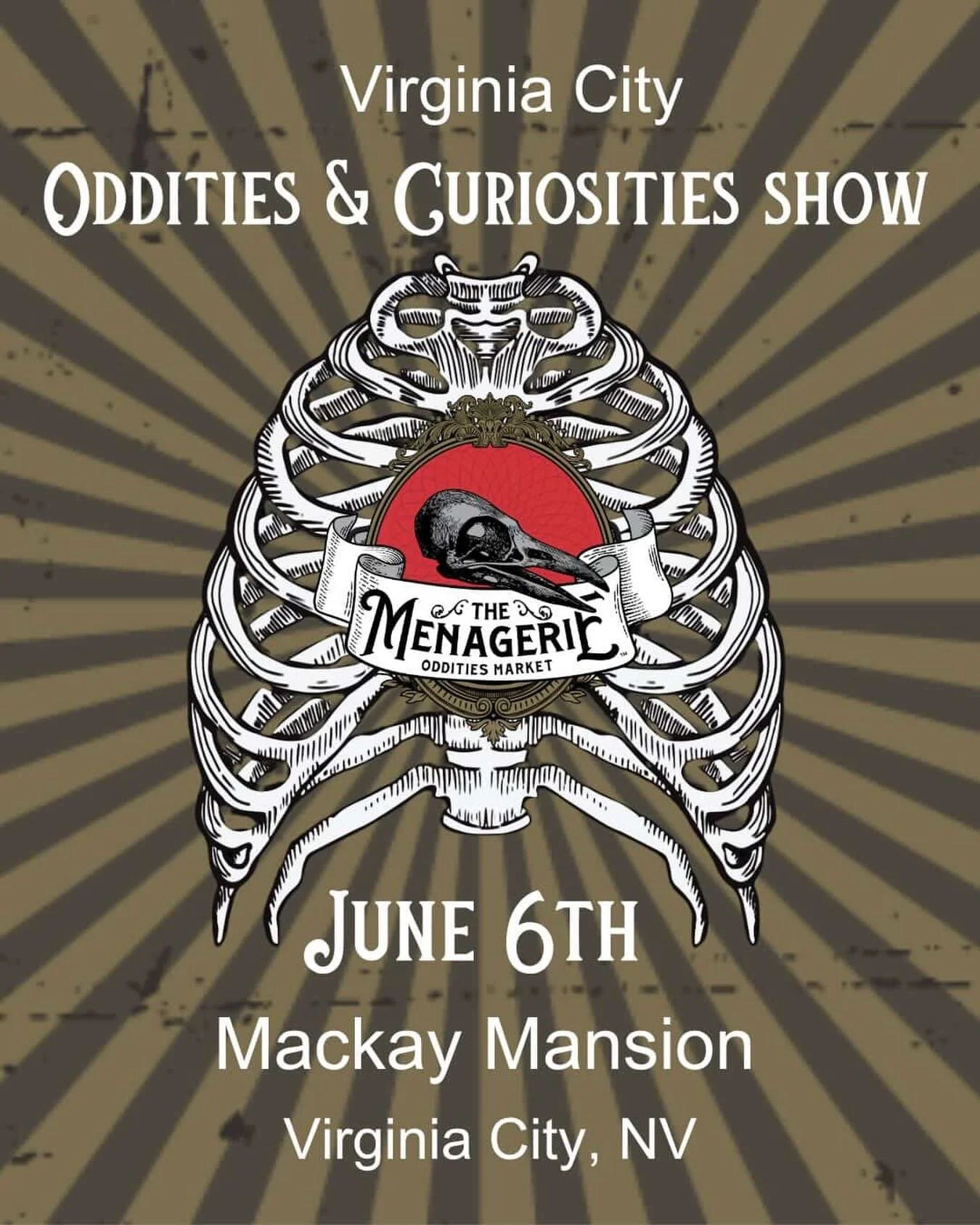 It&rsquo;s next weekend! 😱

VENDOR COPY:
🕯️ Explore one of the most haunted places in Nevada while you stroll the gardens filled with artisans selling extraordinary wares.

🗓️JUNE 6th
⏰11-6pm
📍MacKay Mansion 
Virginia City, NV
🎟️ and event info: