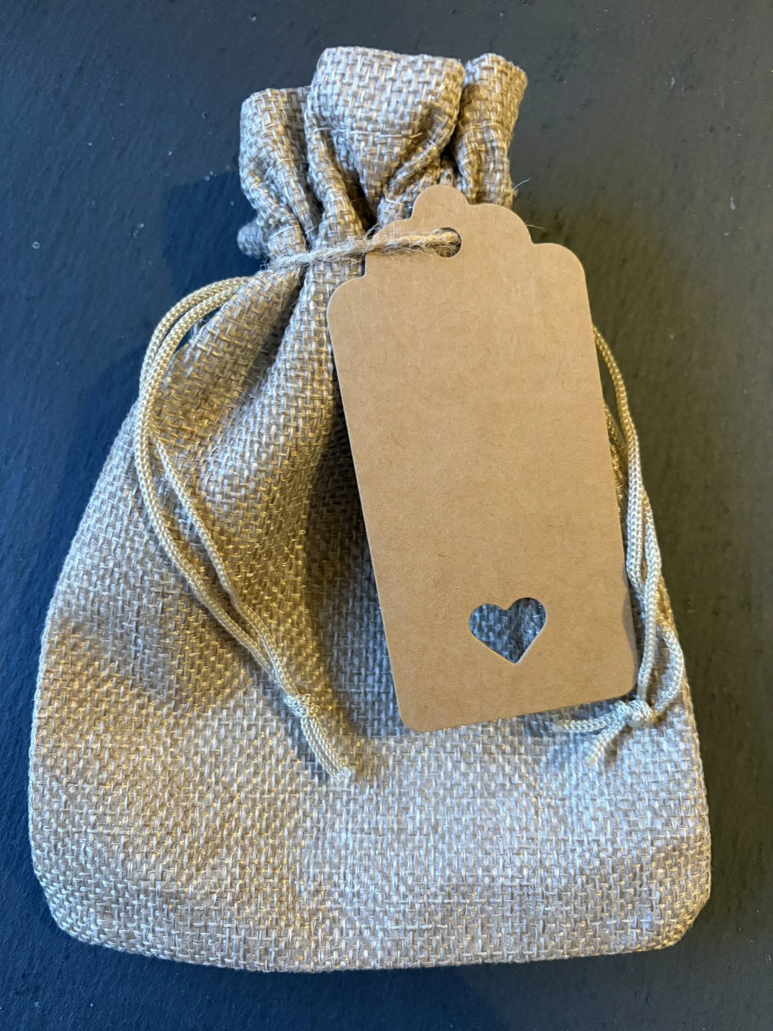 Rustic Gift Bag with Kraft Tag