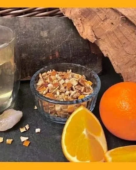 Orange Peel Sweet Cut (Citrus aurantium)