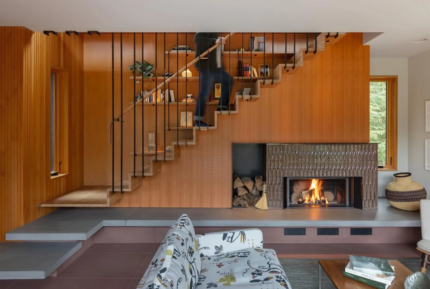 Drawing on Principal Marc Bricault&rsquo;s background in woodworking, Whistler Hideaway by Bricault Design (@bricaultdesign) is a custom-designed home that highlights local artisans and natural materials, which was a key priority for the firm and the