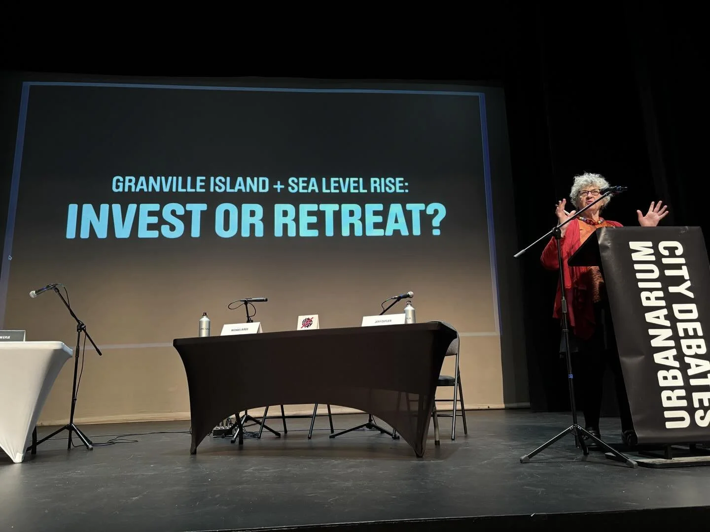 Did you know that Granville Island may potentially be underwater by 2100? 

The area began as reclaimed land on top of a sandbar that was used as a fishing area for the Musqueam (xʷmə&theta;kʷəy̓əm) and Squamish (Sḵwx̱w&uacute;7mesh), built up in 191