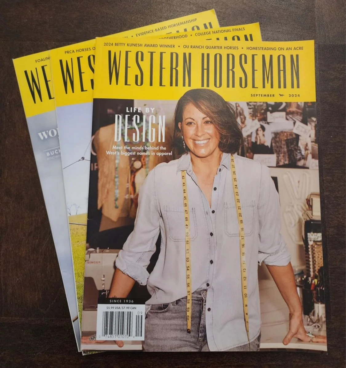 WESTERN HORSEMAN MAGAZINE SEPTEMBER 2024: COVER & 7 PAGE SPREAD