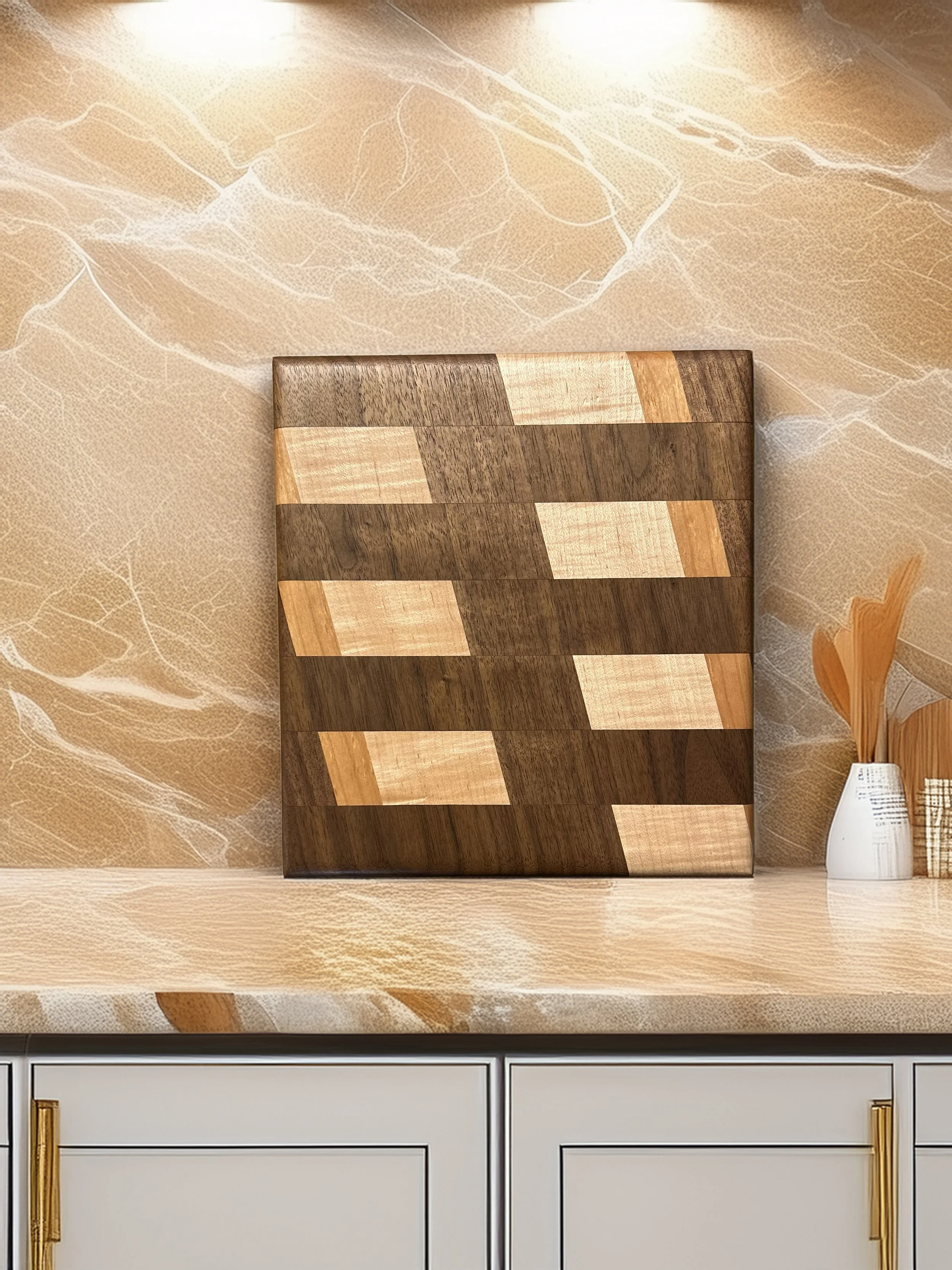Woven Grain Cutting Board