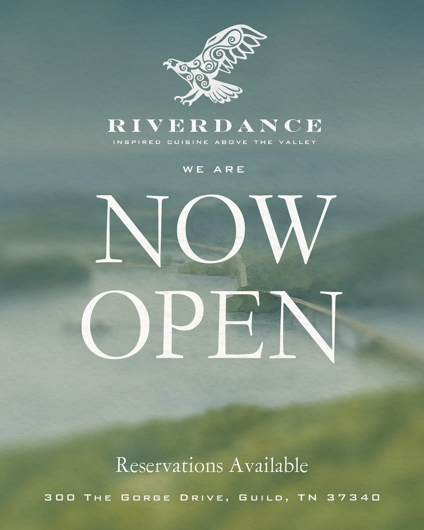 NOW OPEN! 🍽️

We&rsquo;re excited to welcome guests beginning at 11:00am today. We can&rsquo;t wait for you to experience what we&rsquo;ve been working toward.

Our dining spaces frame sweeping river and mountain views, with materials drawn from the