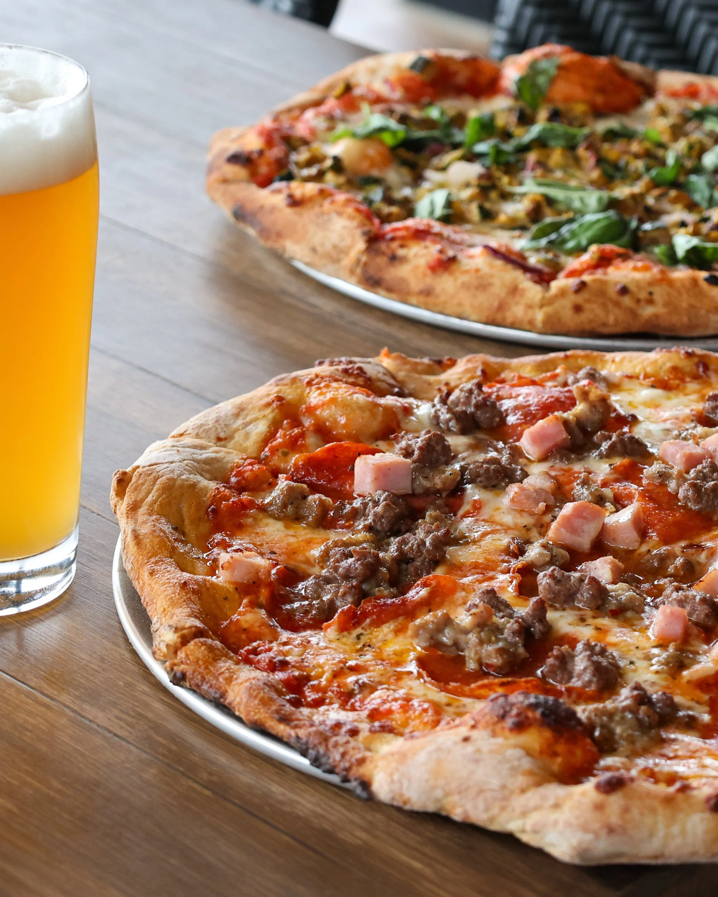 Three ingredients that make for the perfect week? Good drinks, good food, and live music. 

Each pizza is made with fresh dough, crafted from imported 00 flour and specialty ingredients sourced straight from Italy. Every step we do is intentional and