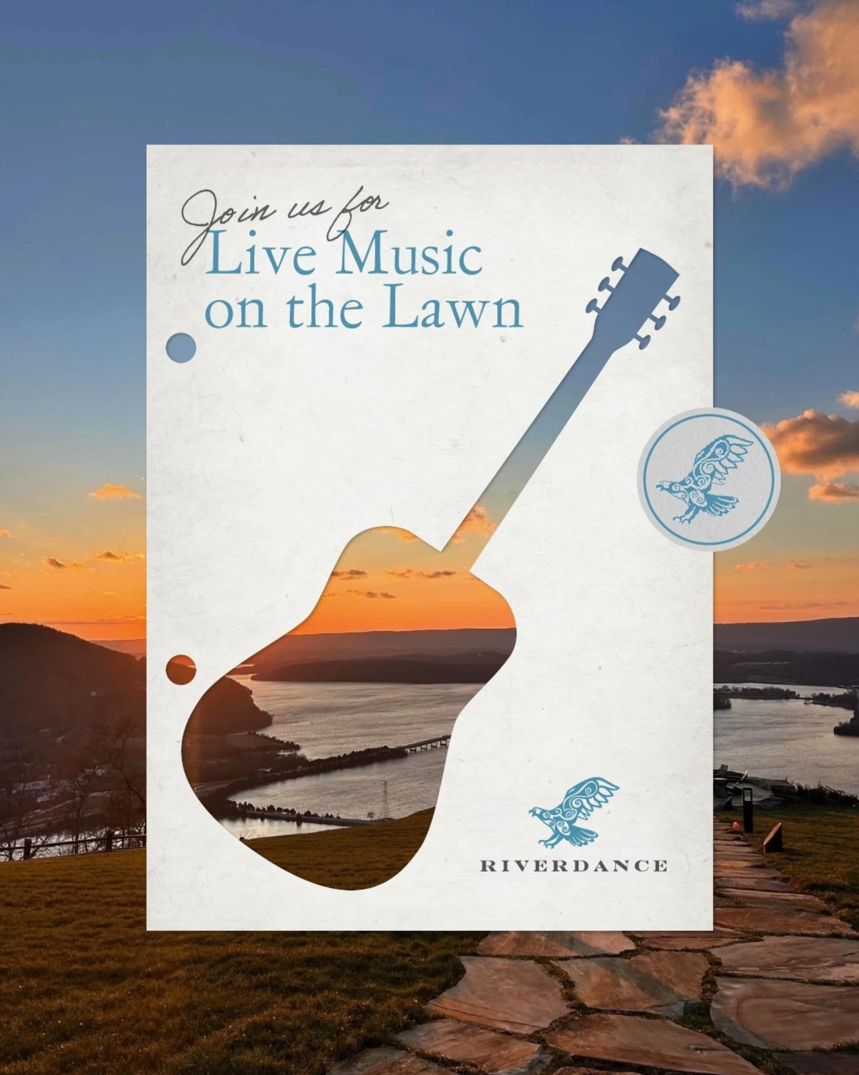Live Music This Thursday at Riverdance 🎶

Join us Thursday night for live music from Nick Howard, winner of The Voice Germany, from 5:30&ndash;8:30 PM CT.

Make the short drive from Chattanooga to Guild, TN and enjoy an evening of great music, food,